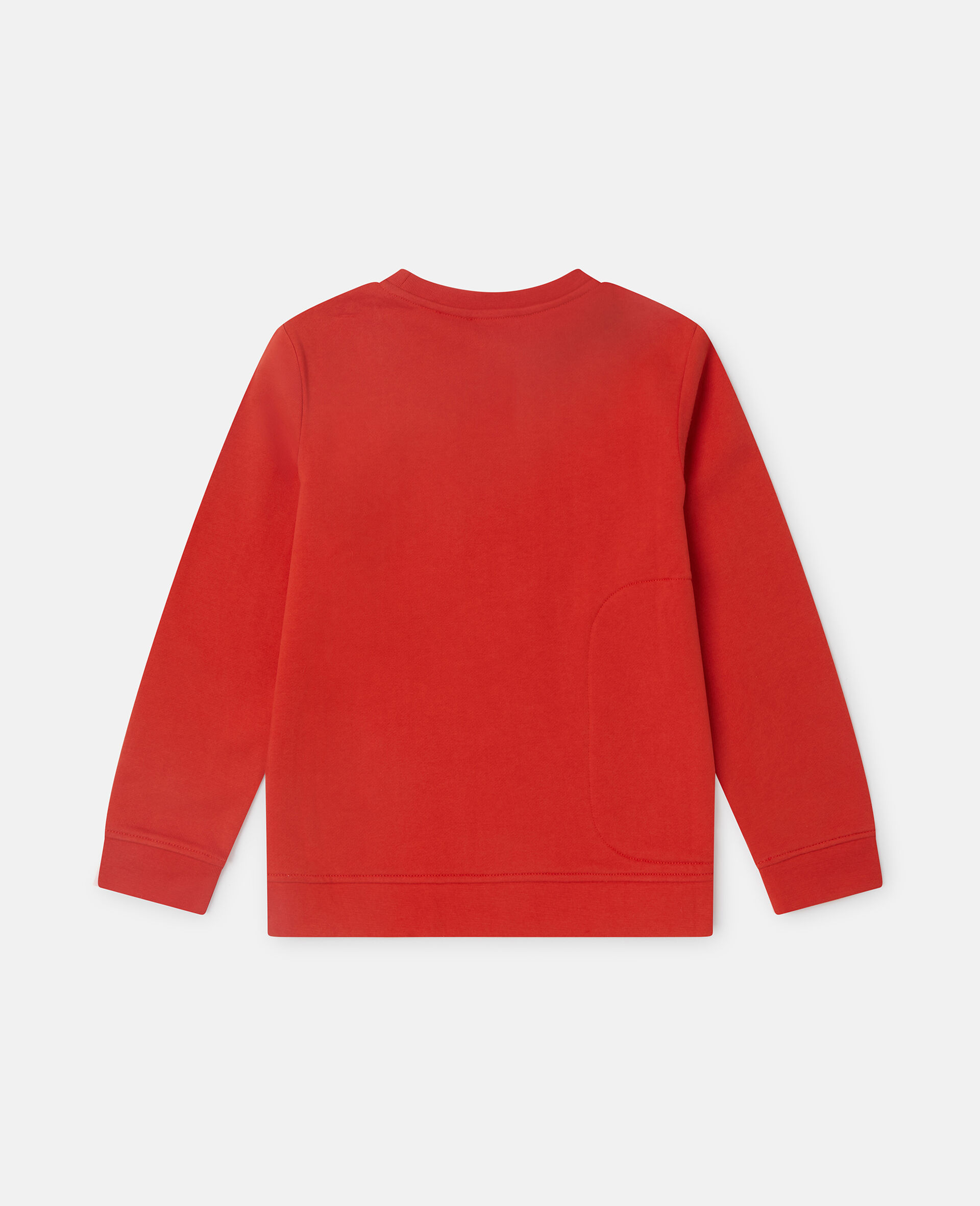 Santa Graphic Crewneck Sweatshirt-Red-large image number 2