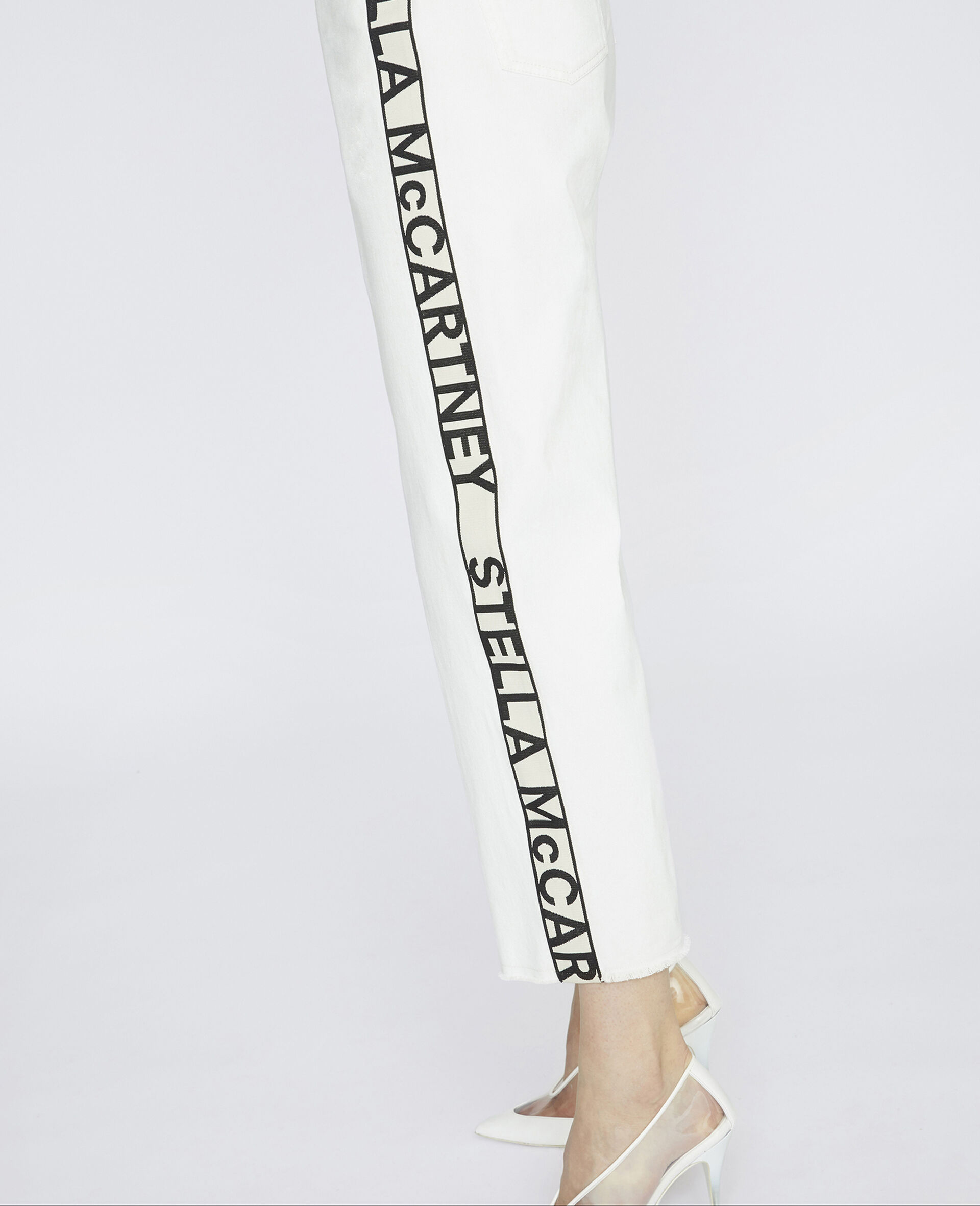 The Cropped Jeans-White-large image number 3