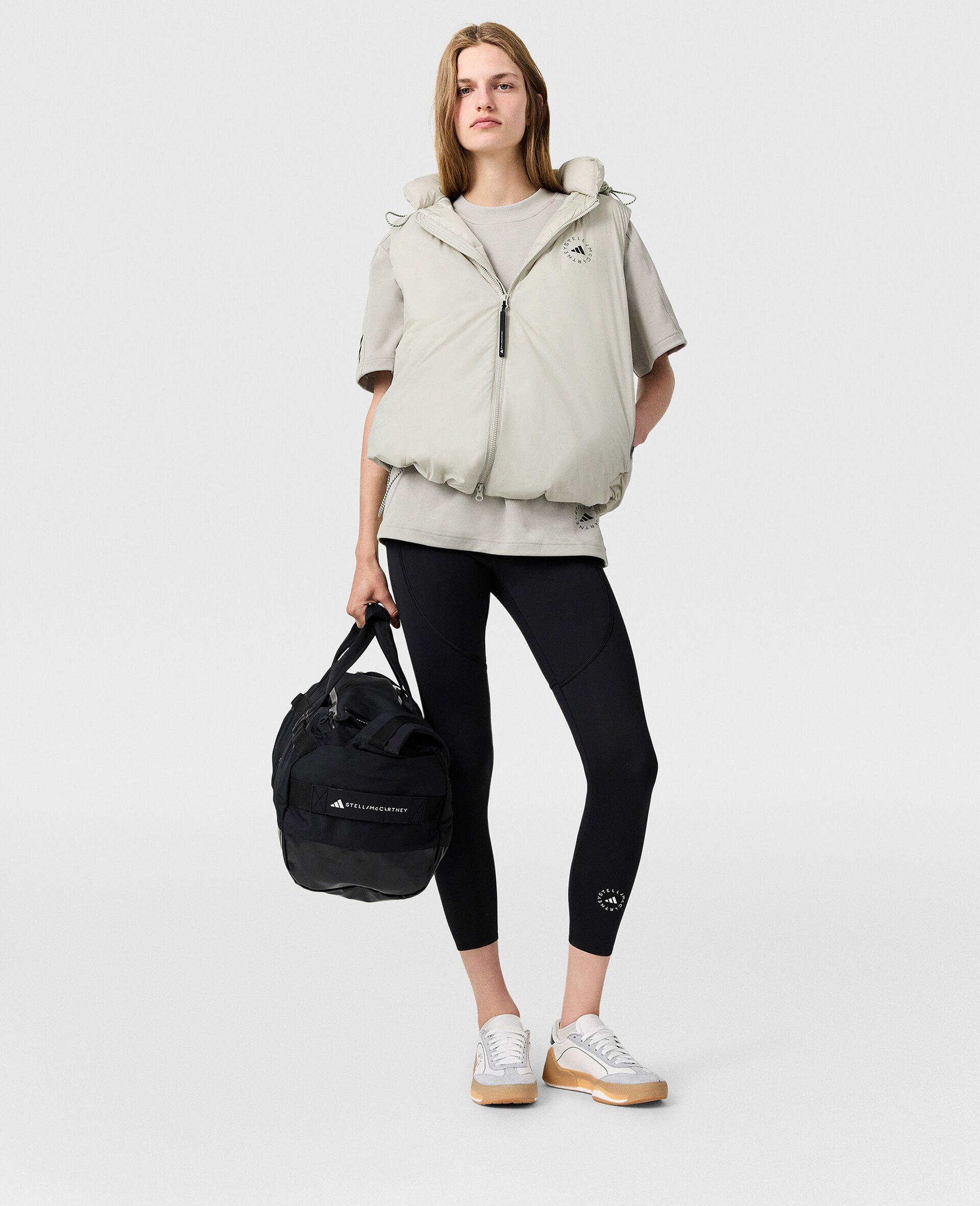 TrueNature夹棉连帽背心-灰色-large TrueNature夹棉连帽背心-灰色-large image number 4