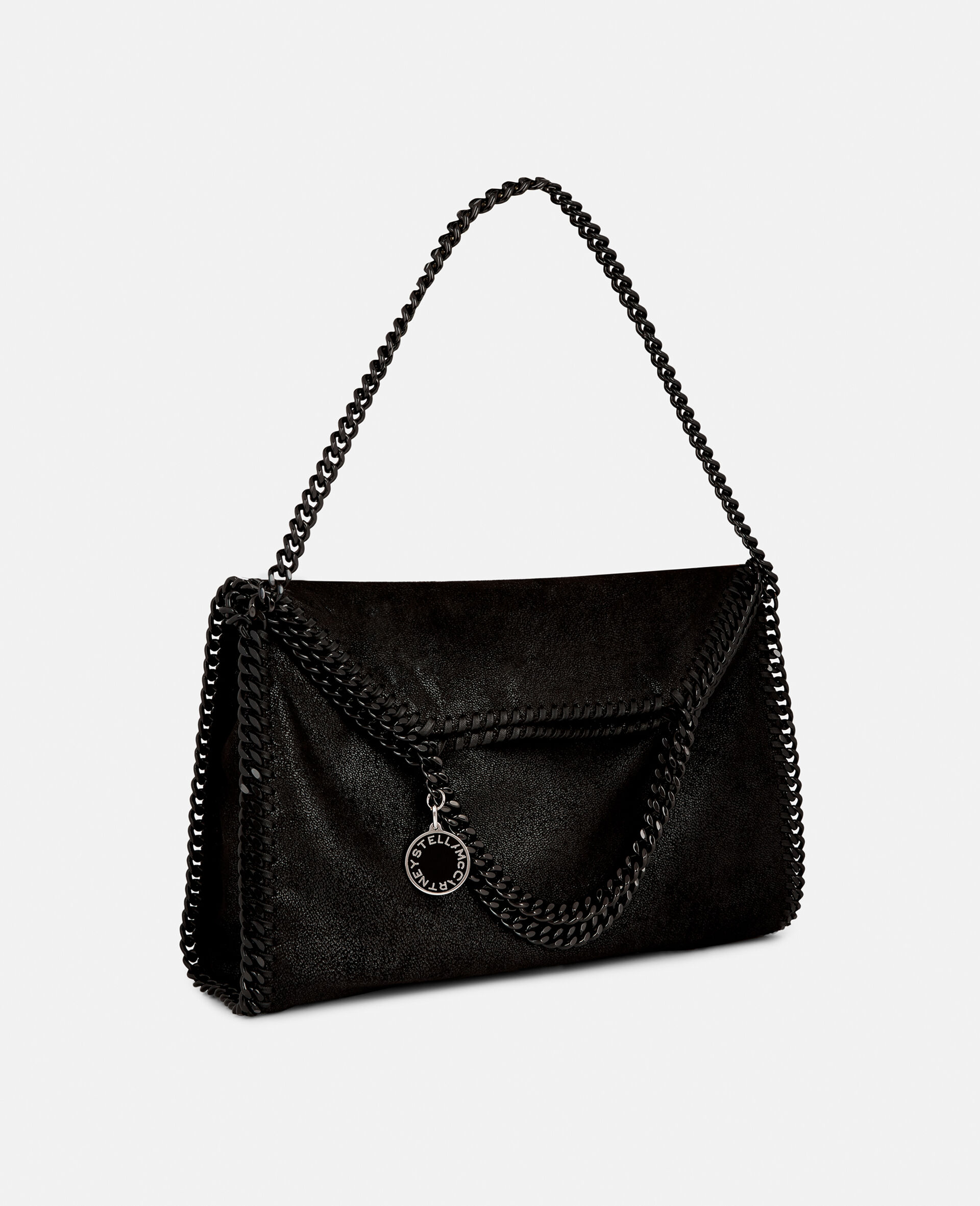 Falabella Fold-Over Tote-Black-large Falabella Fold-Over Tote-Black-large image number 1