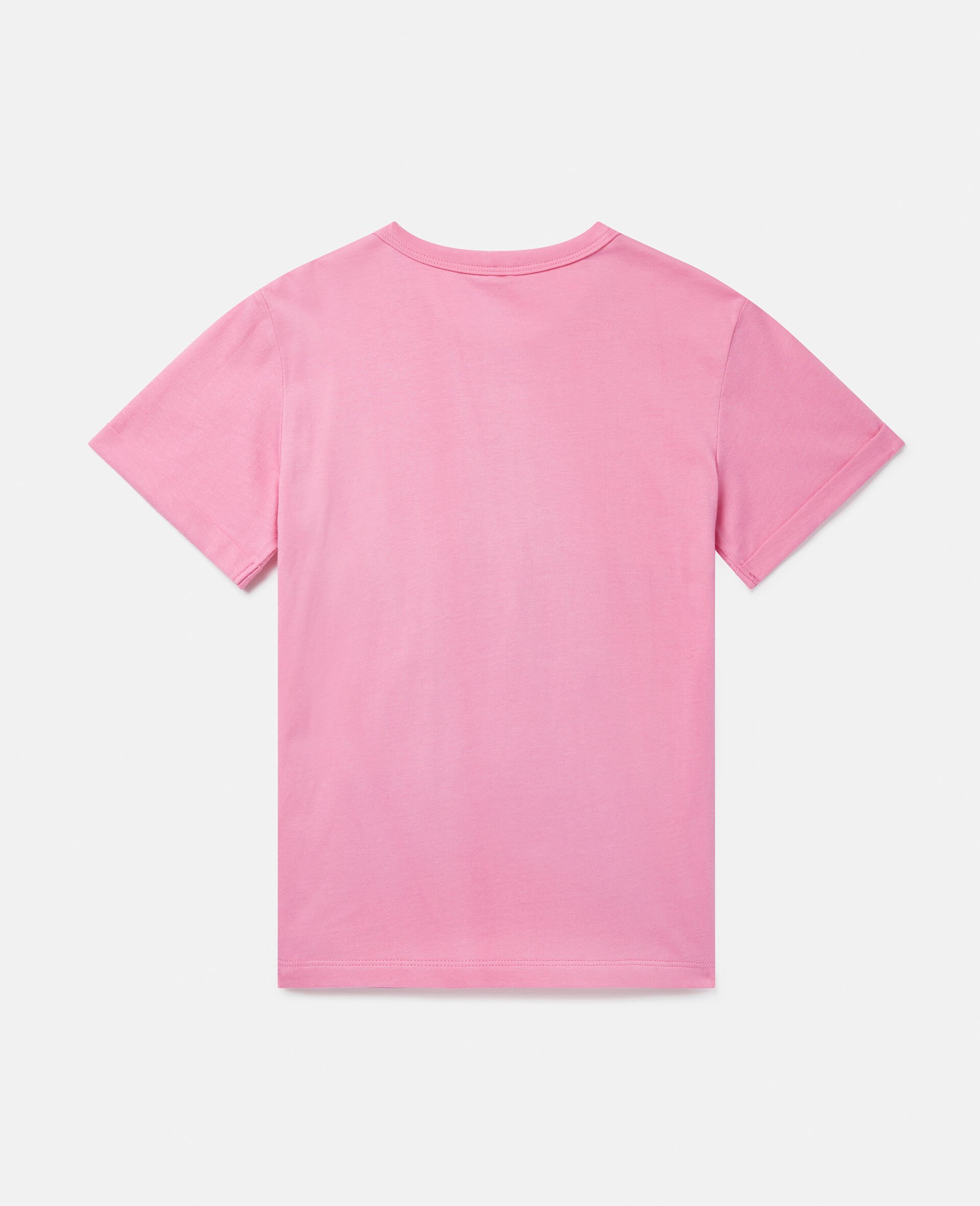 Fringed Star T-Shirt-Pink-large image number 2
