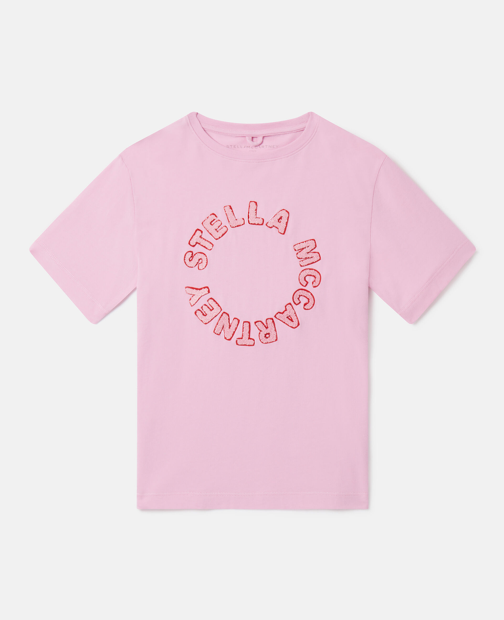 Medallion Logo T-Shirt-Pink-large image number 0