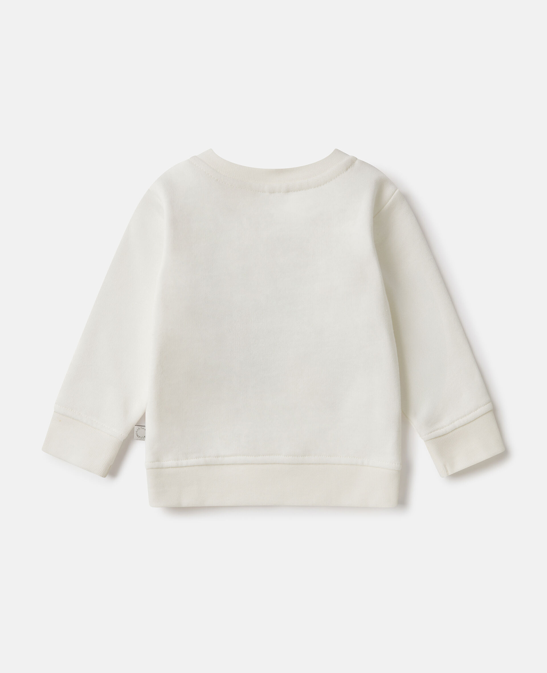 Earth Friends Graphic Crewneck Sweatshirt-White-large image number 2