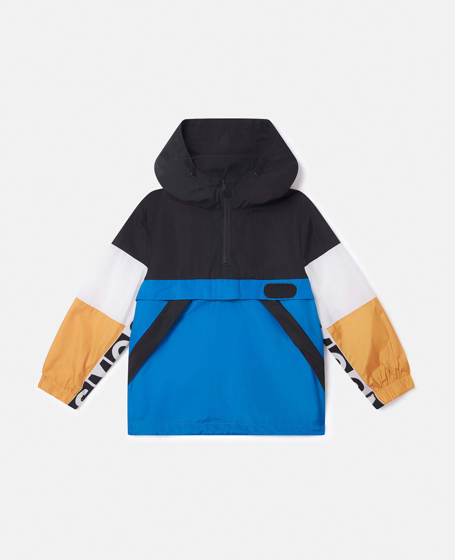 Logo Tape Windbreaker Jacket -Multicolour-large image number 0