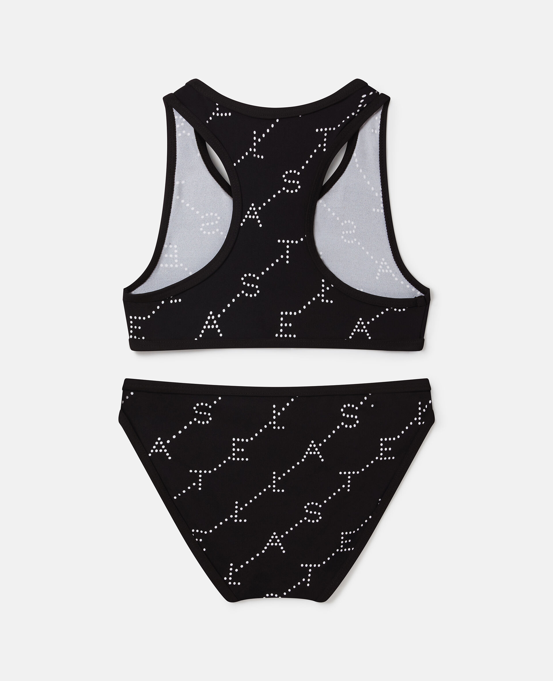 Bikini mit Logo-Print -Schwarz-large image number 2