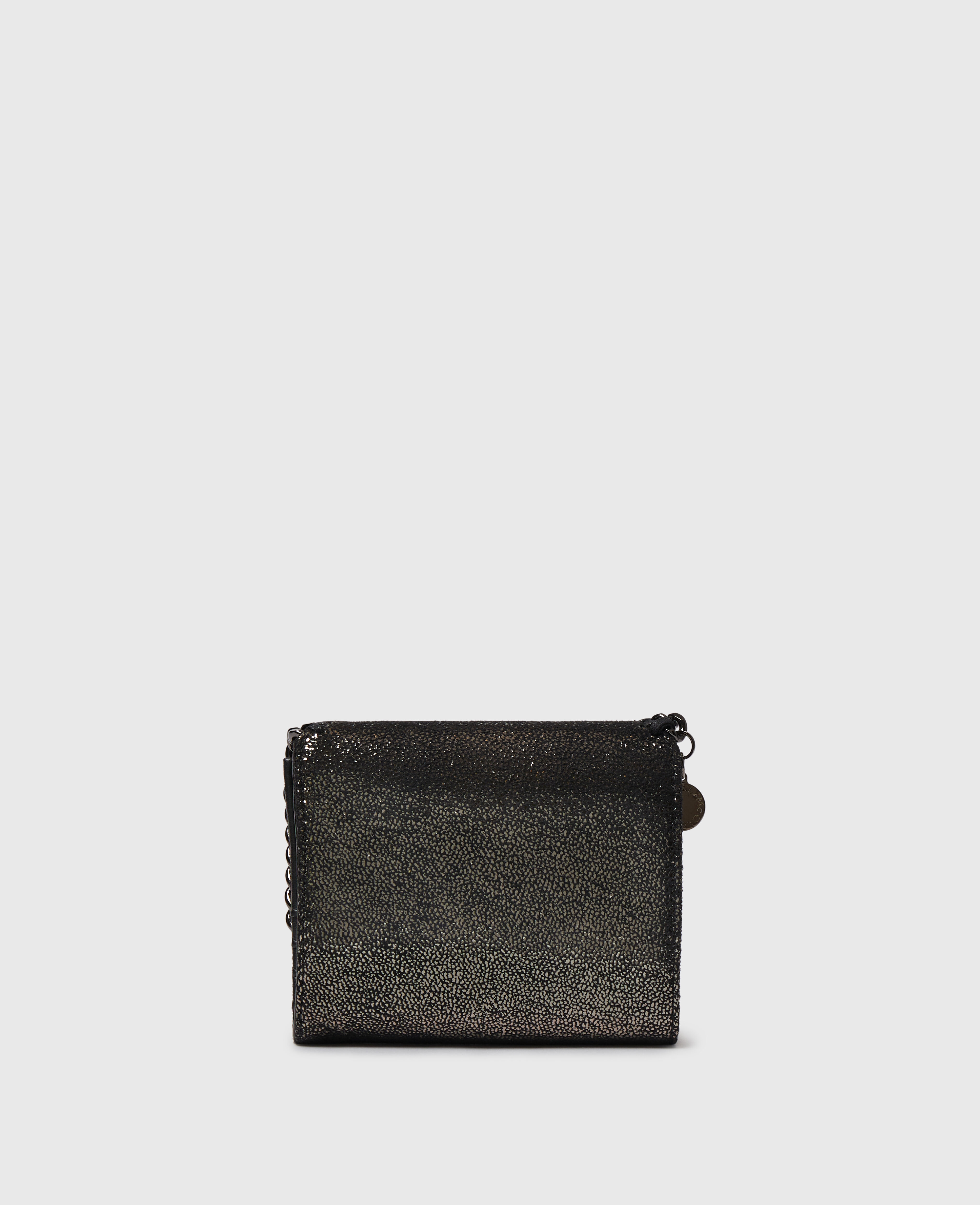 【Stella McCartney】ブラック スモール Falabella ウォレット Women Black Falabella Small Flap Wallet | Stella McCartney ES