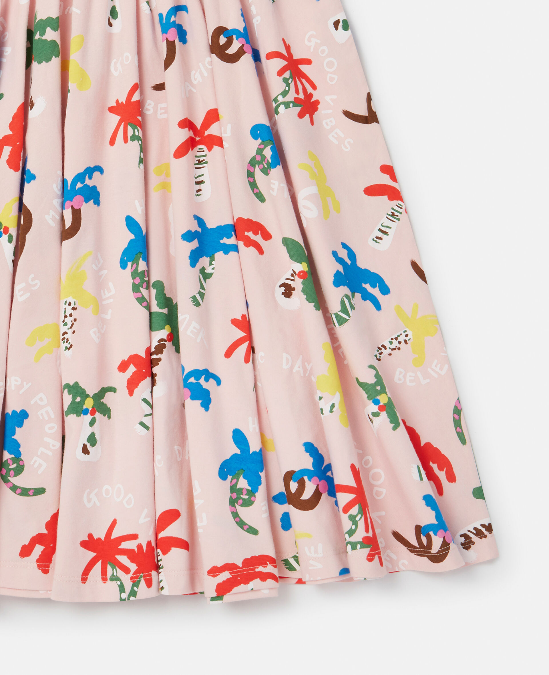 Good Vibes Palms Dress-Pink-large image number 3