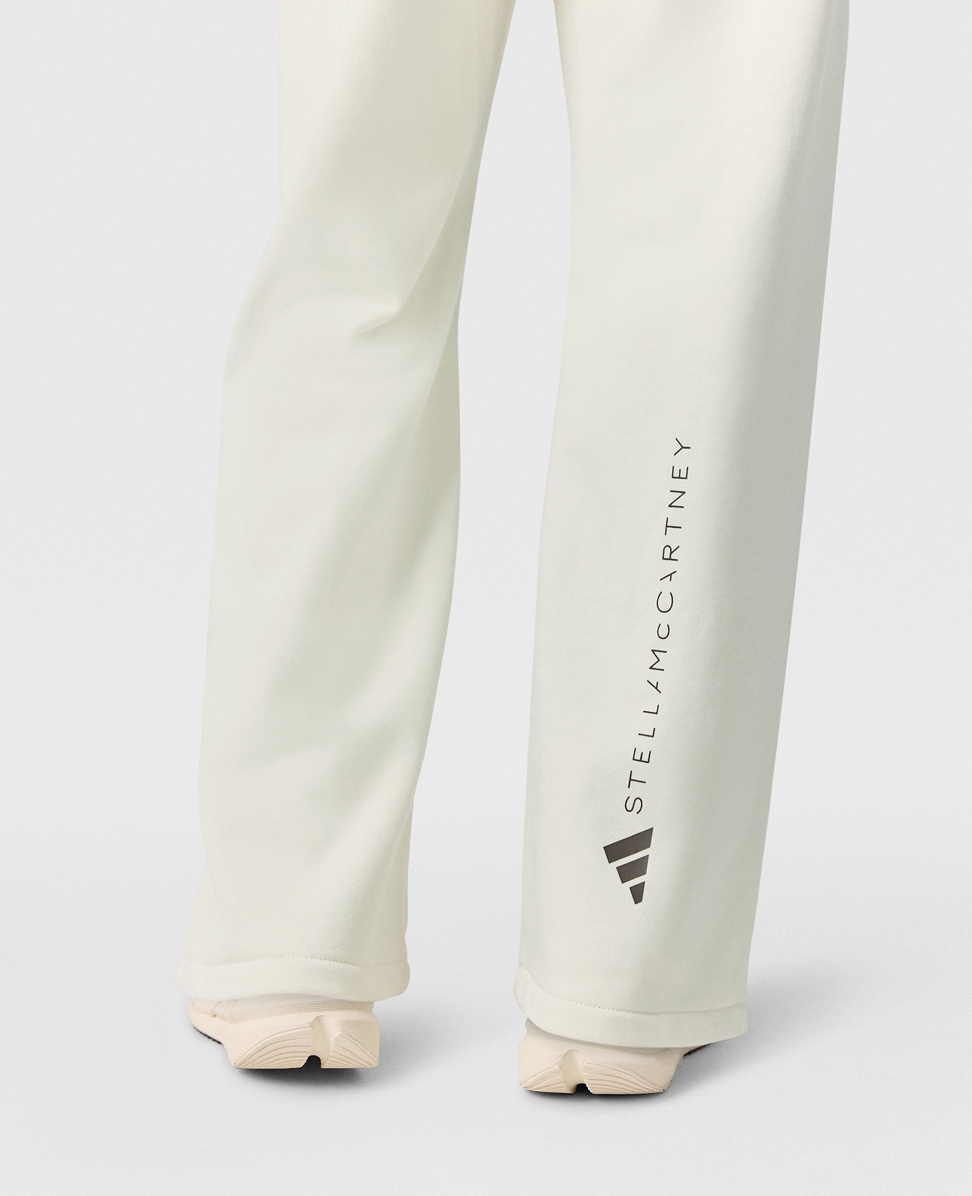 Logo Straight-Leg Joggers-Beige-large image number 2