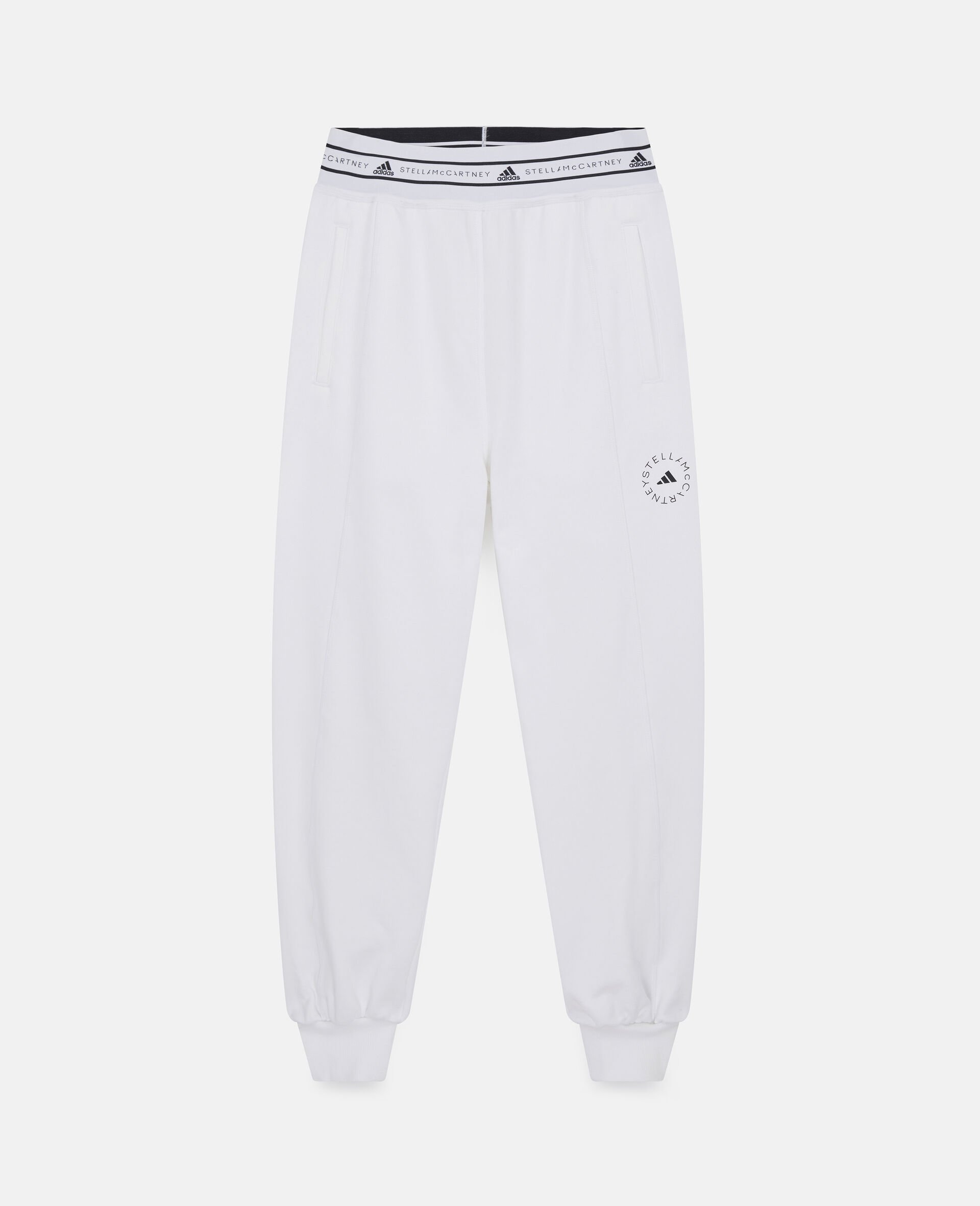 Pantalon de survêtement à logo sportswear-Blanc-large image number 0