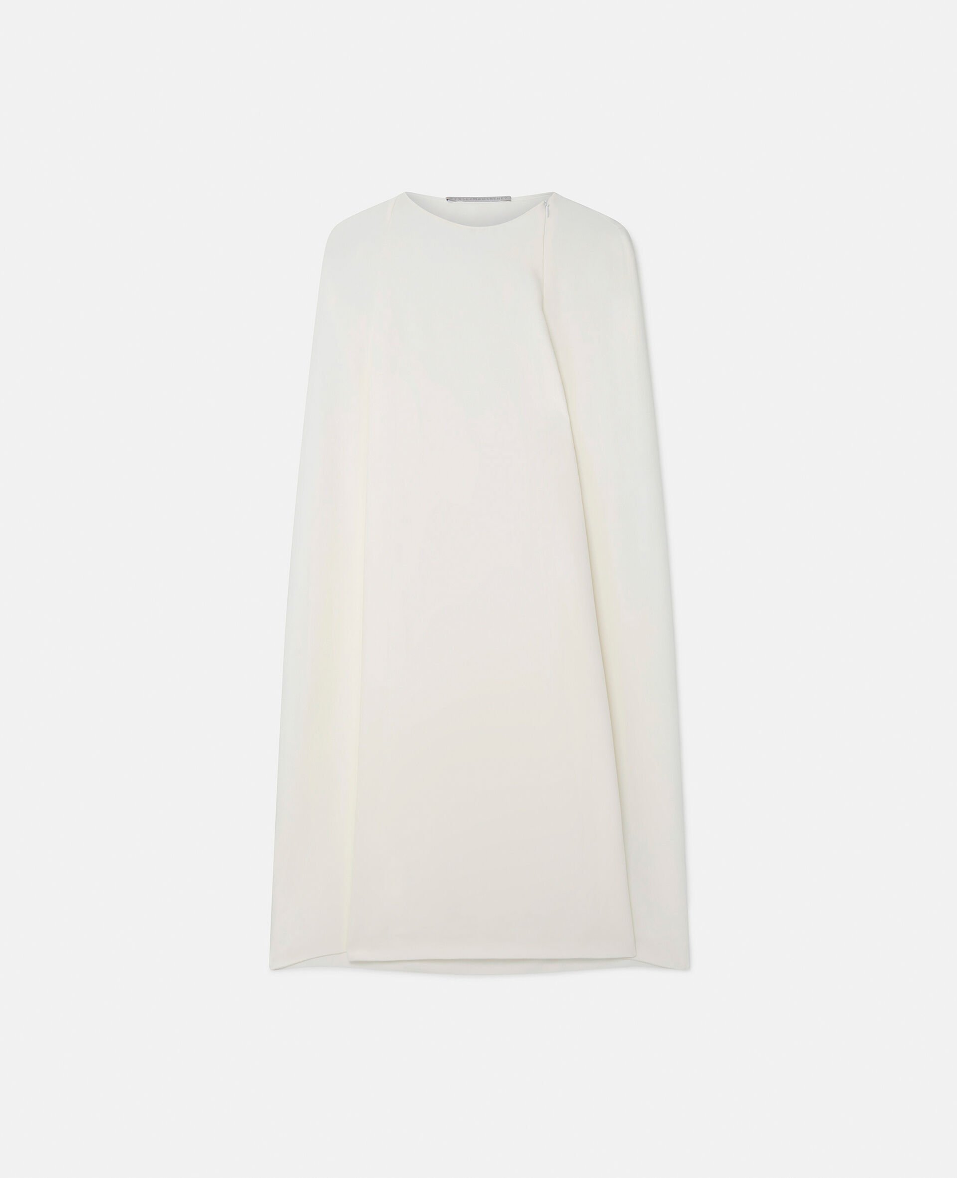 Cape Dress-White-large image number 2
