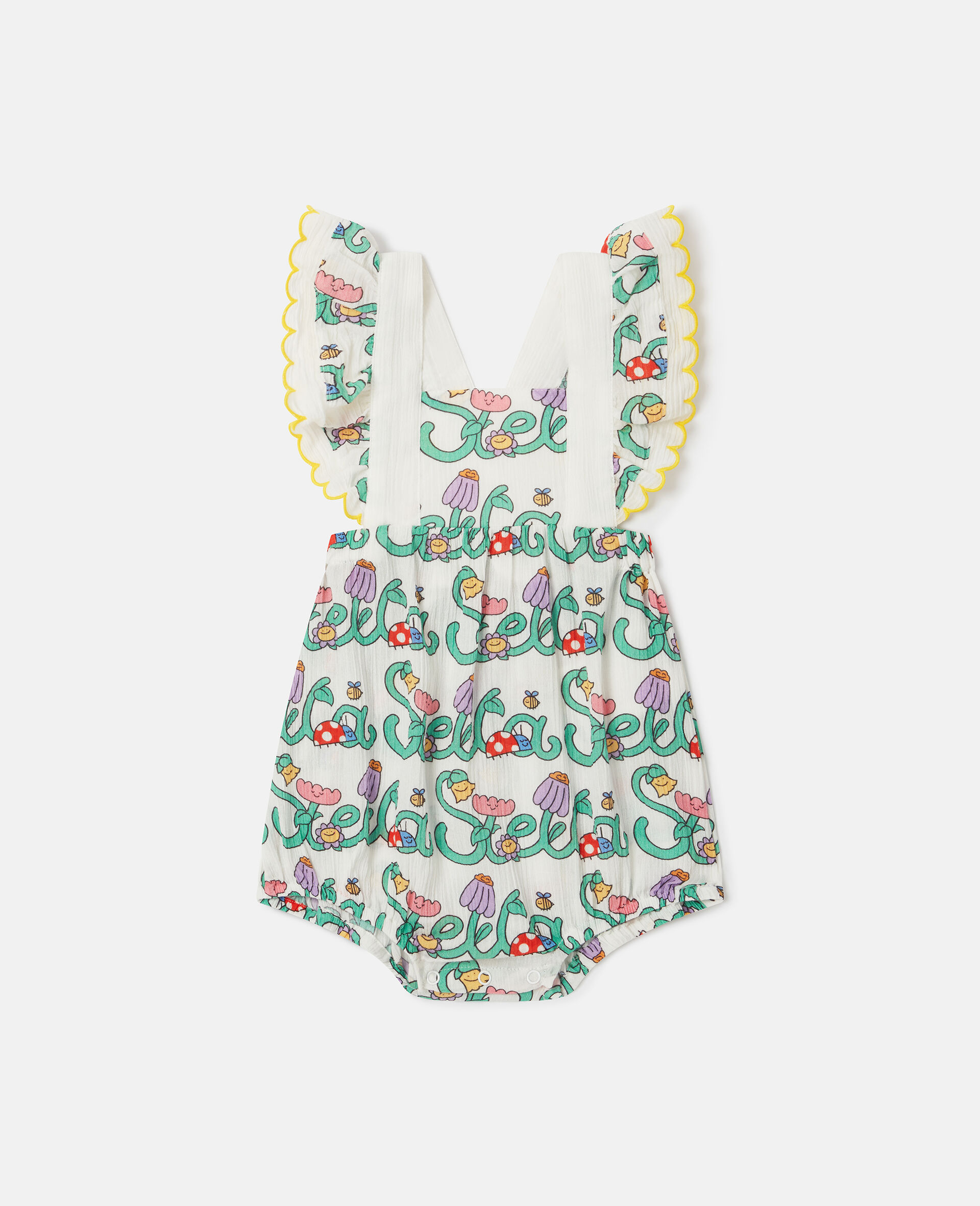Stella Vine Print Romper-Multicolour-medium