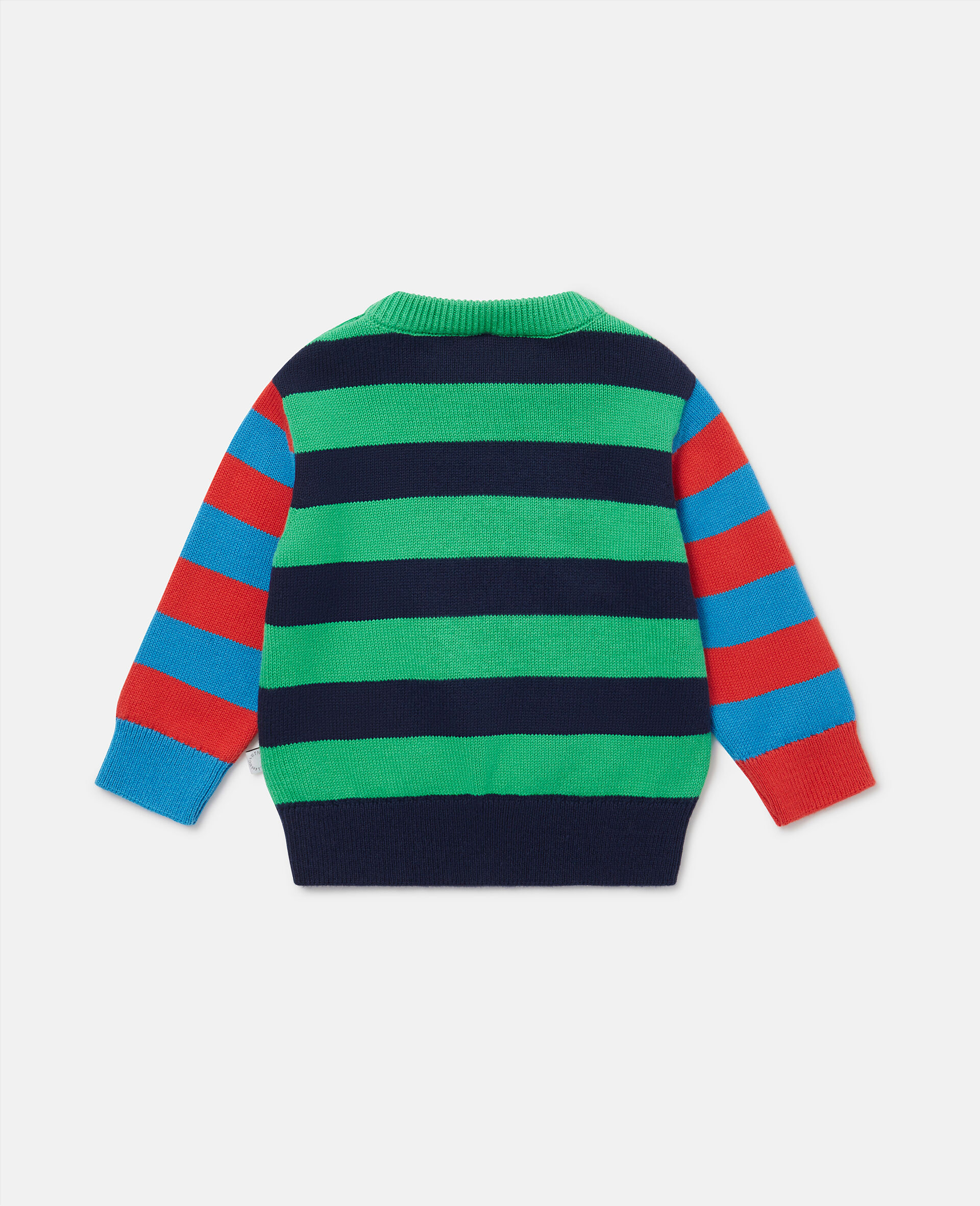 Striped Penguin Jumper-Multicolour-large Striped Penguin Jumper-Multicolour-large image number 2