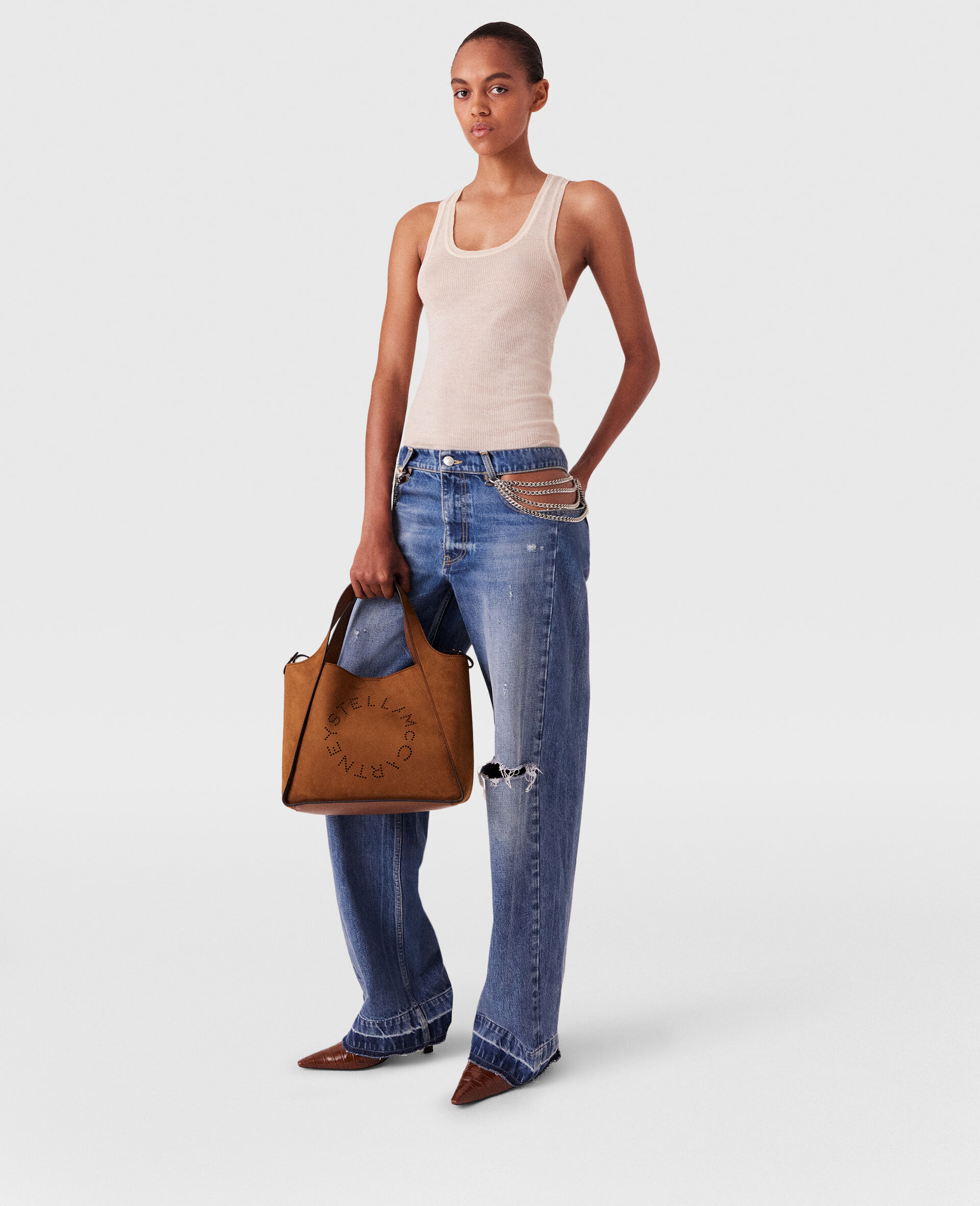 Falabella Hips Straight-Leg Jeans-Blue-large image number 4