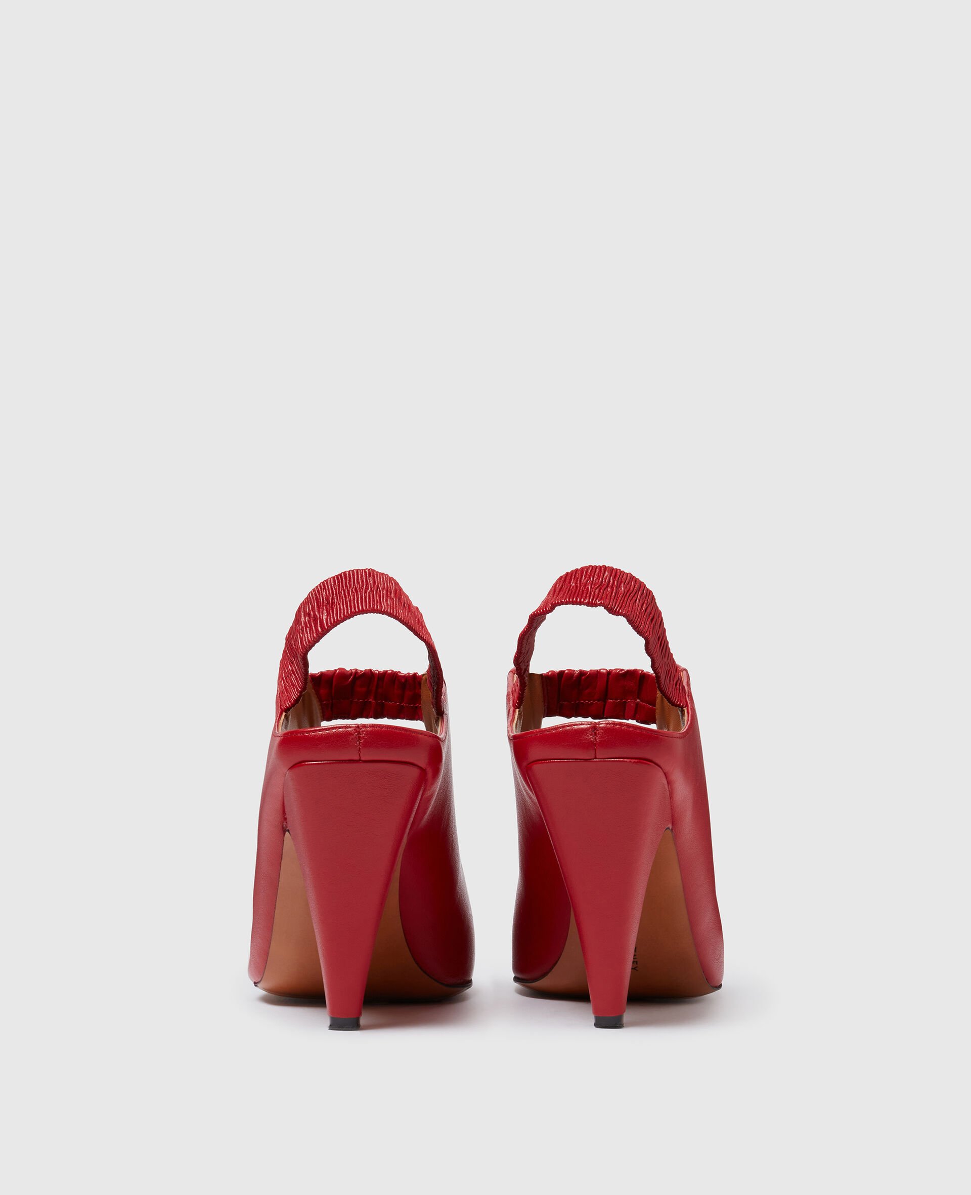 Stella Spur Slingbacks-Red-large image number 3