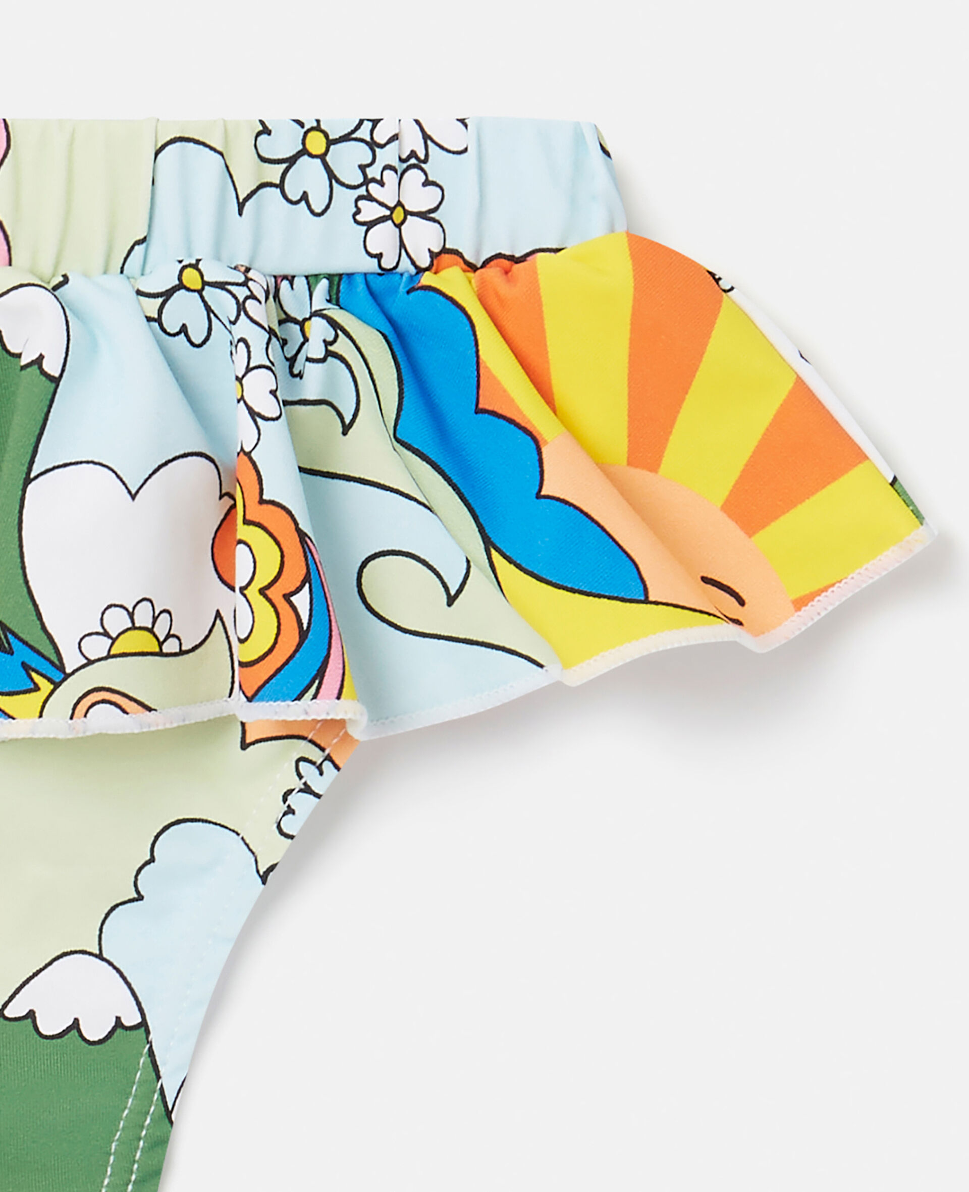 'Love to Dream' Print Bikini Briefs-White-large image number 3