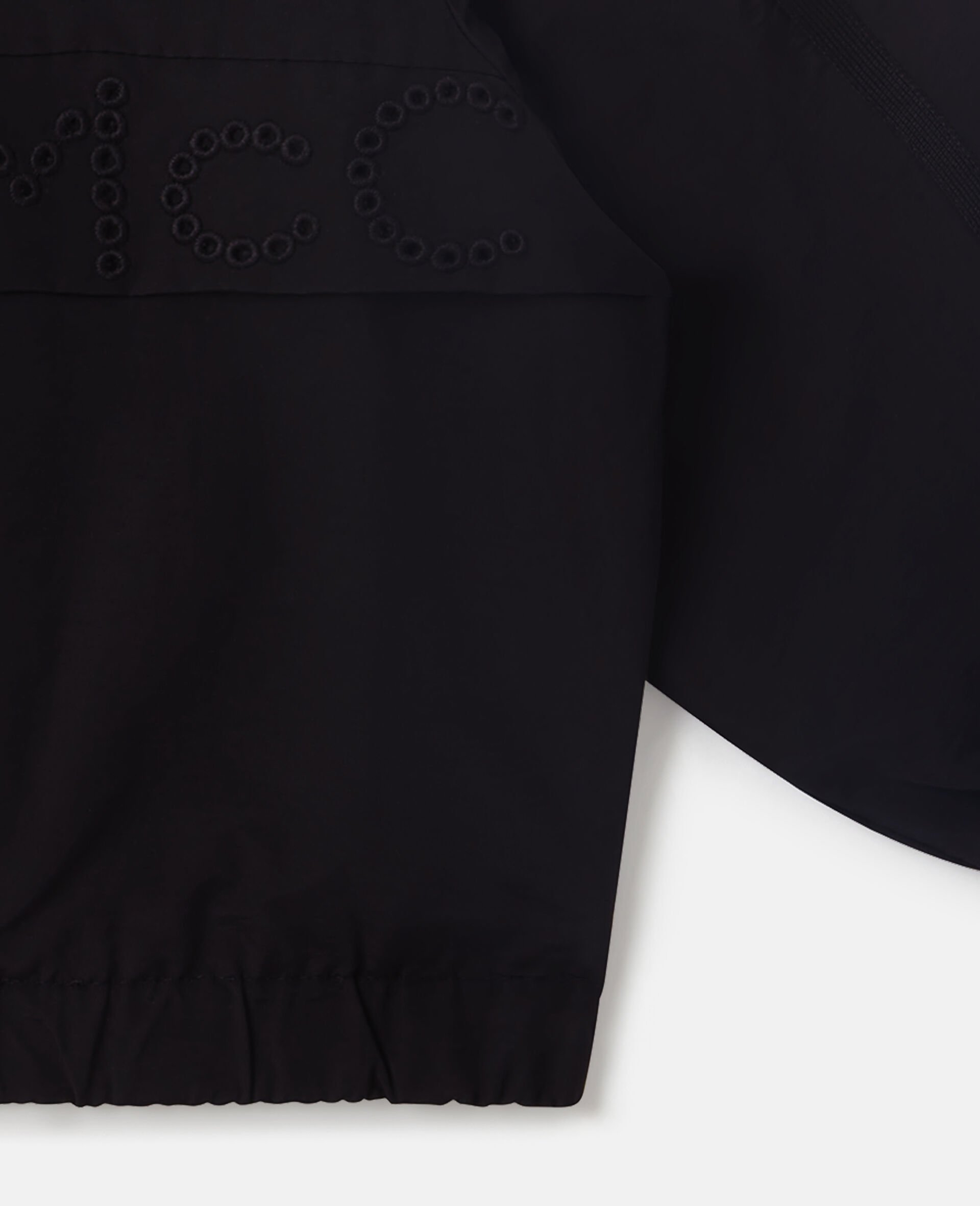 Zip Front Jacket-Black-large image number 3