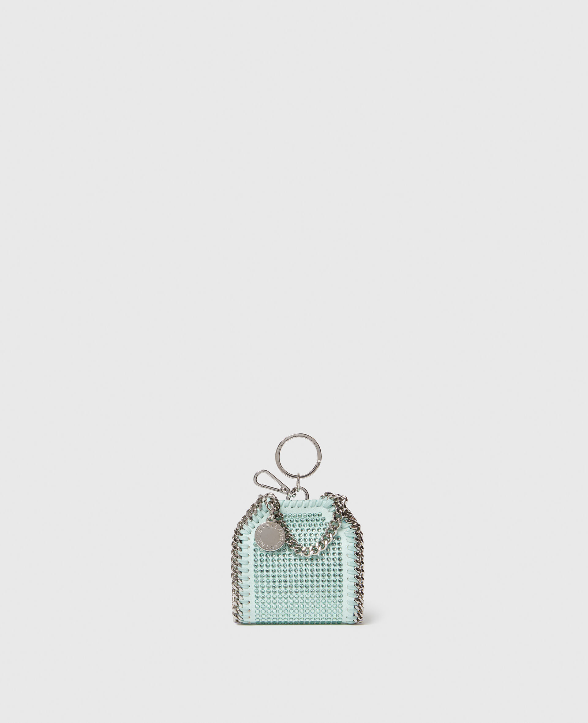 Portachiavi Custodia per AirPods Falabella-Blu-large image number 0