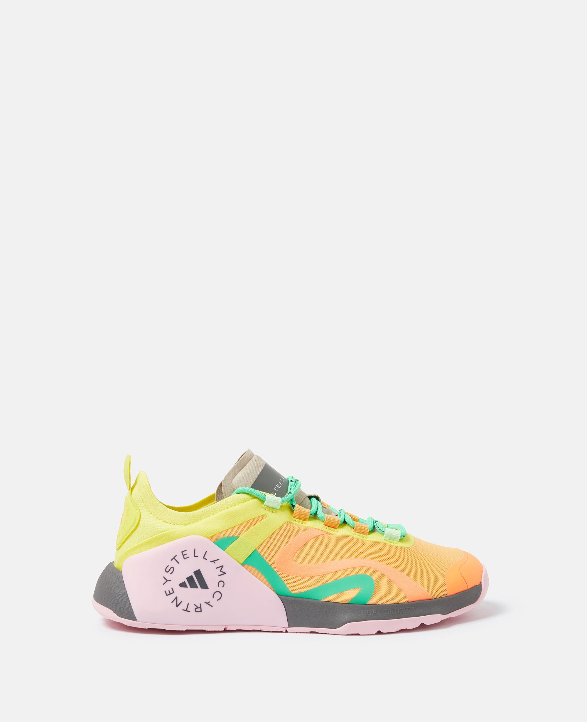 Women Hazy Orange/True Pink/Bright Yellow Dropset Trainers