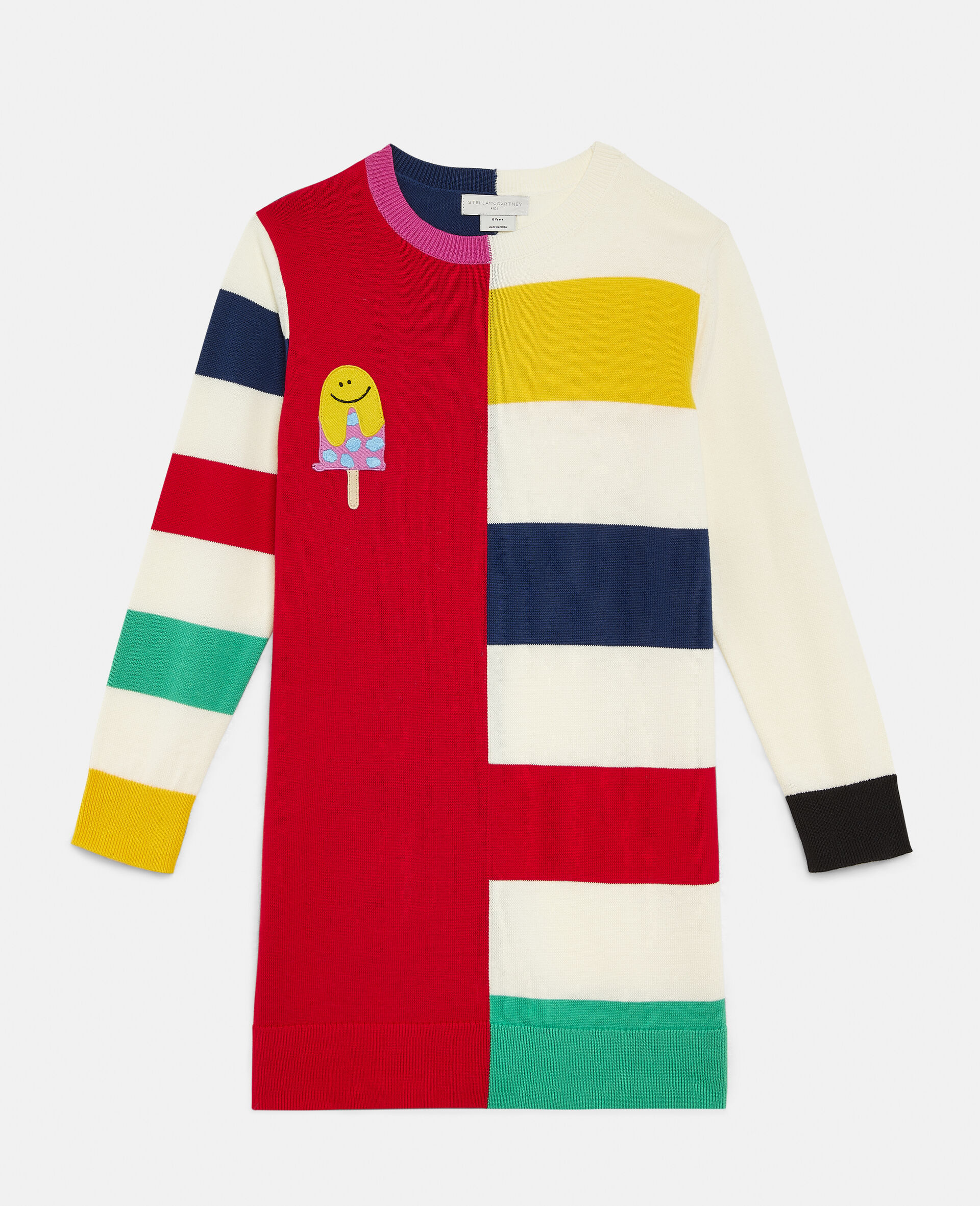 Popsicle Knit Dress-Multicoloured-large image number 0
