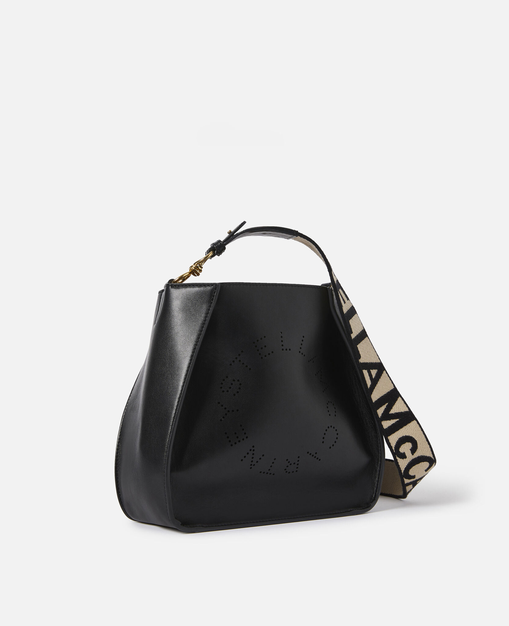 Women ブラック ロゴ クロスボディ バッグ | Stella McCartney JP