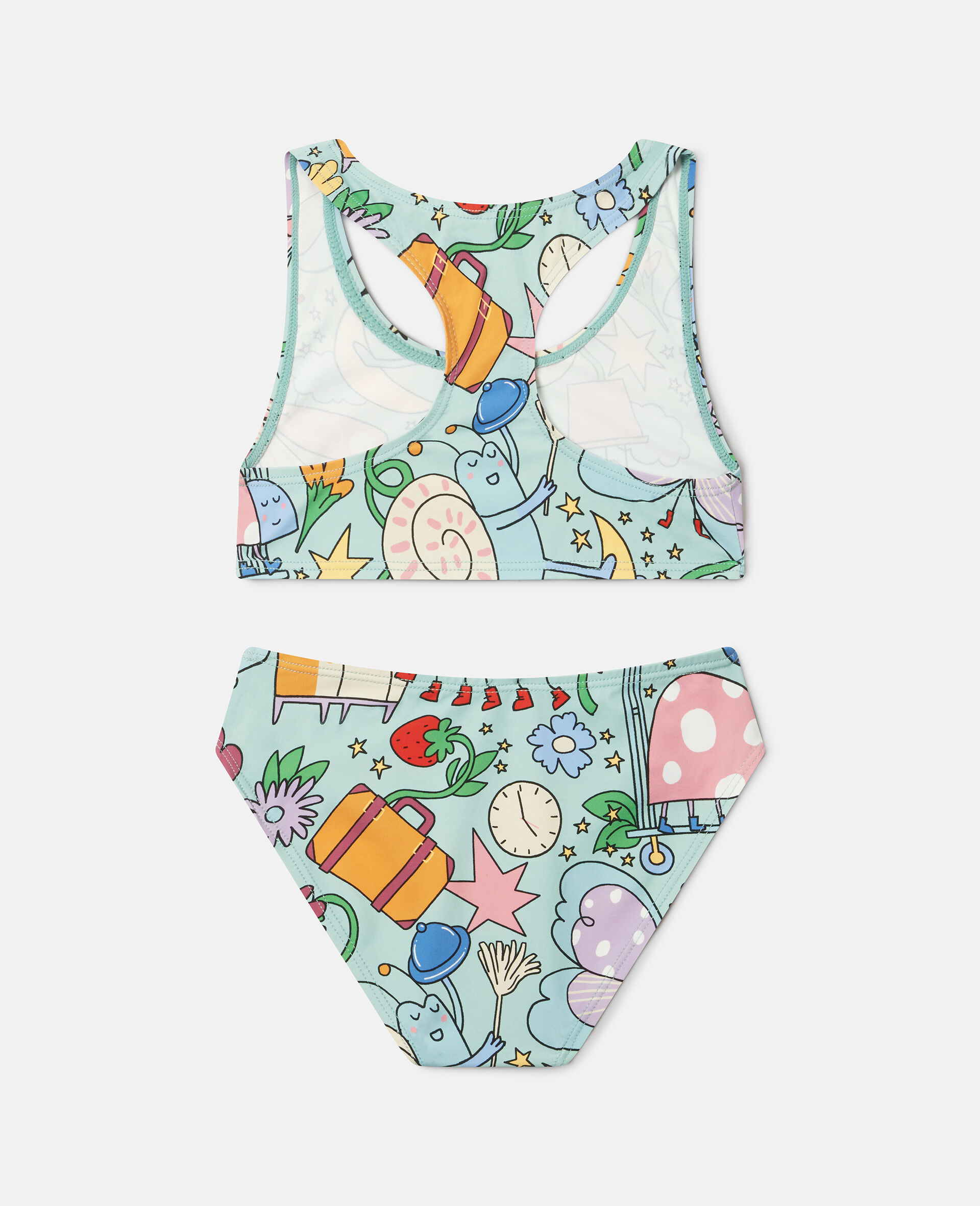 Bikini mit Insekten-Hotel-Print-Bunt-large image number 2