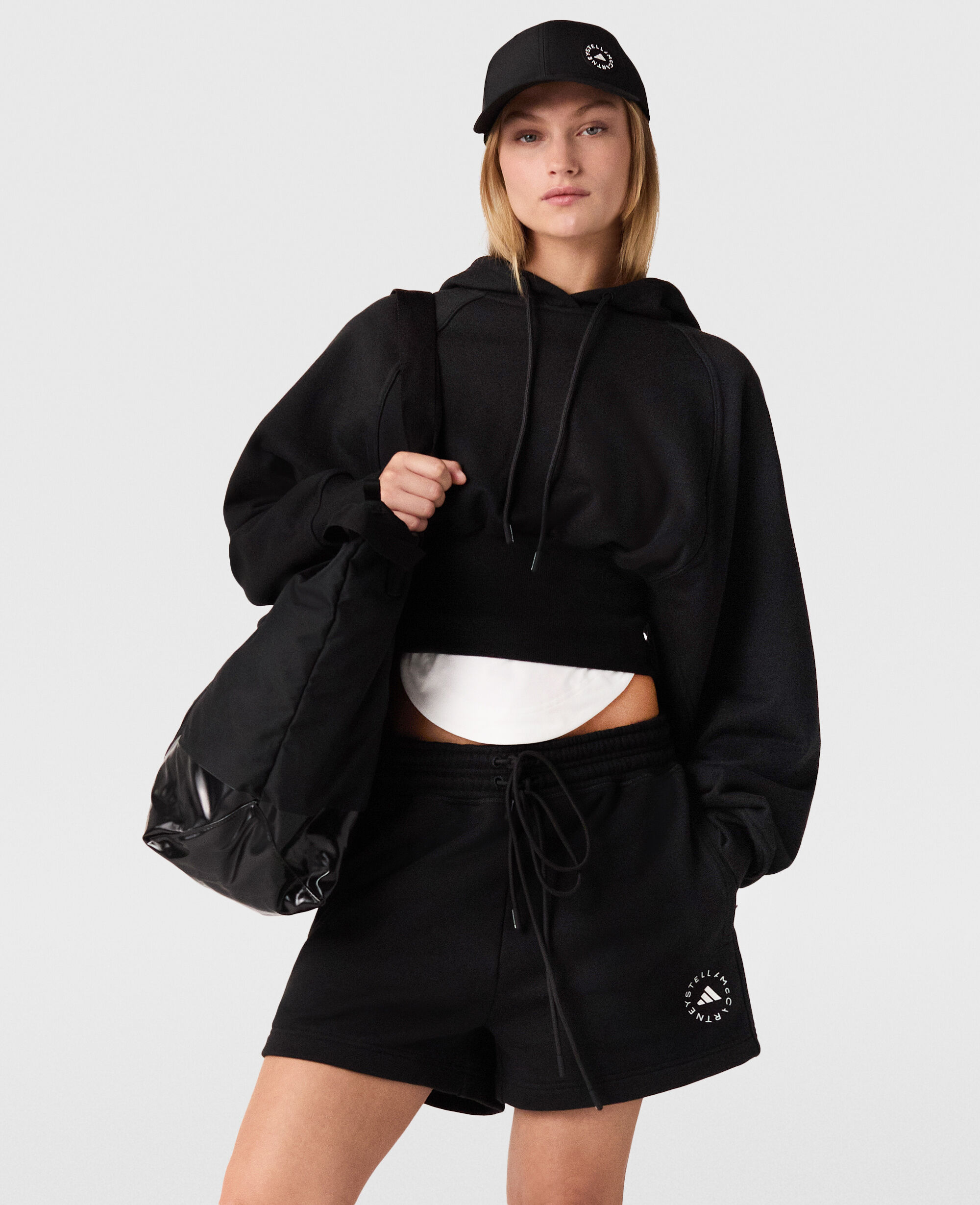 Women ブラック ロゴ ショートパンツ | Stella McCartney JP