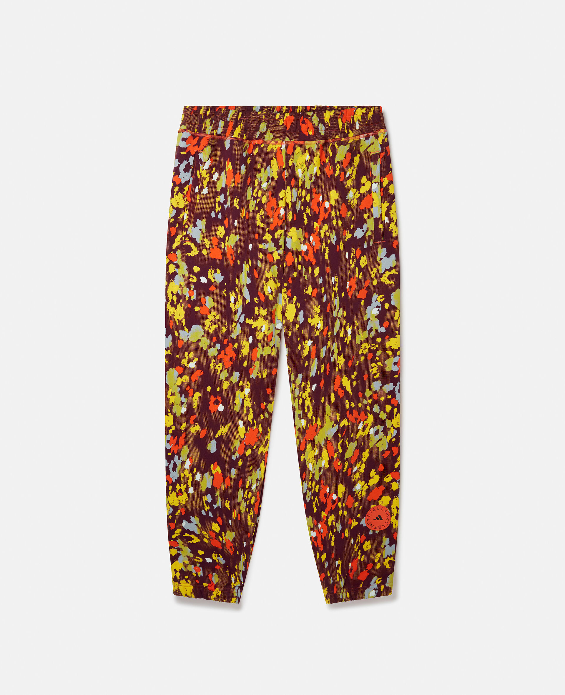 Sportswear Plus Size Graphic Sweatpants-Multicolour-large image number 0