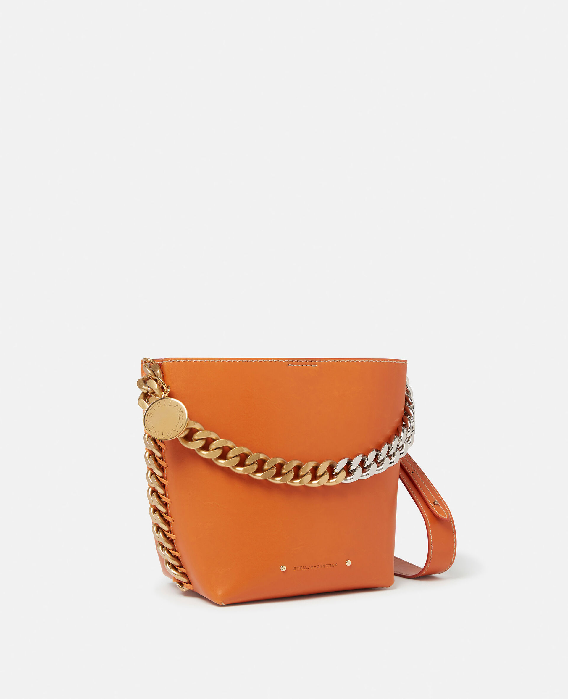 Frayme Bucket Shoulder Bag-Brown-large image number 1