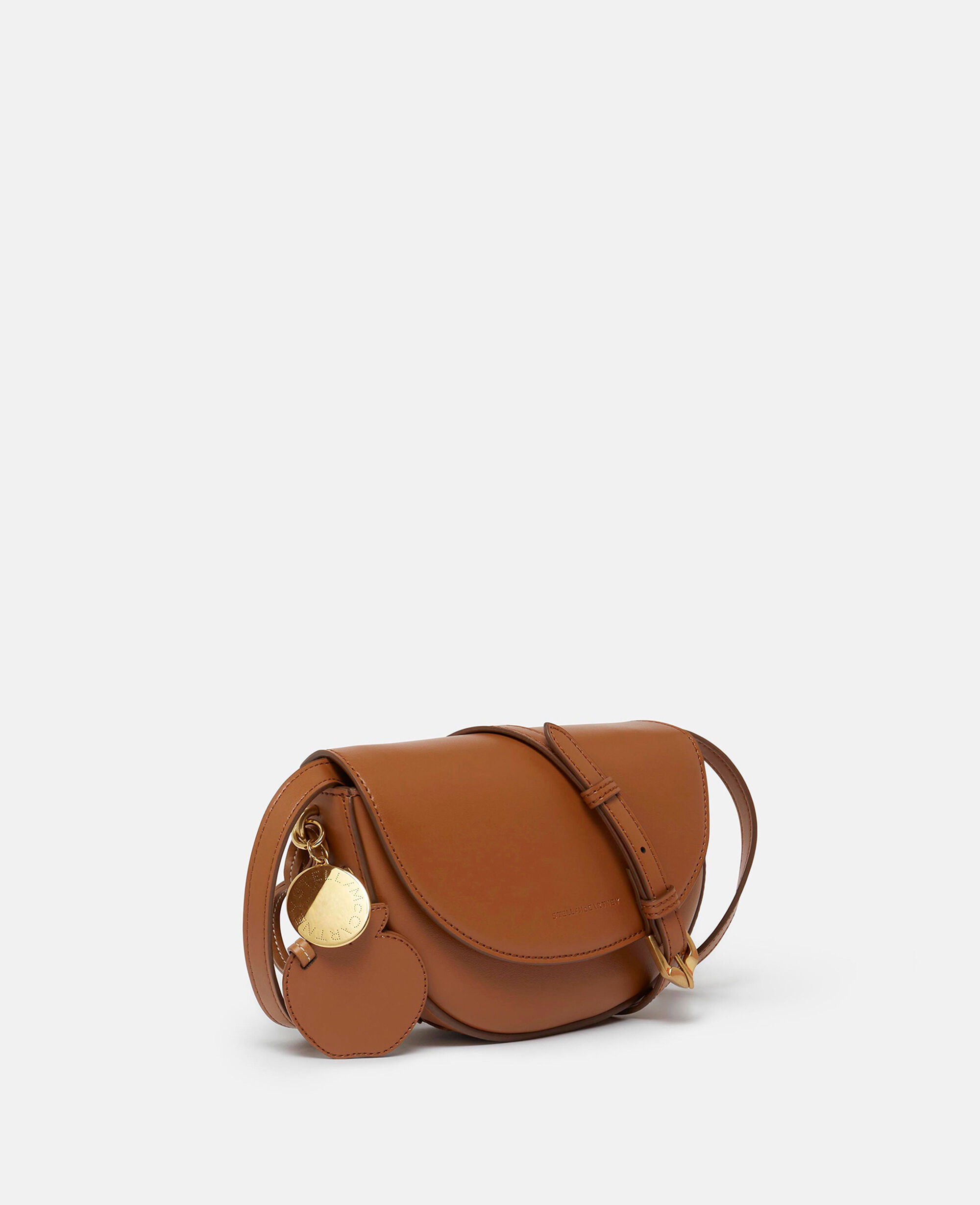 (送料・関税込)Stella McCartney Flame whipstitch shoulder bag Women Tan brown Frayme Whipstitch Small Shoulder Bag
