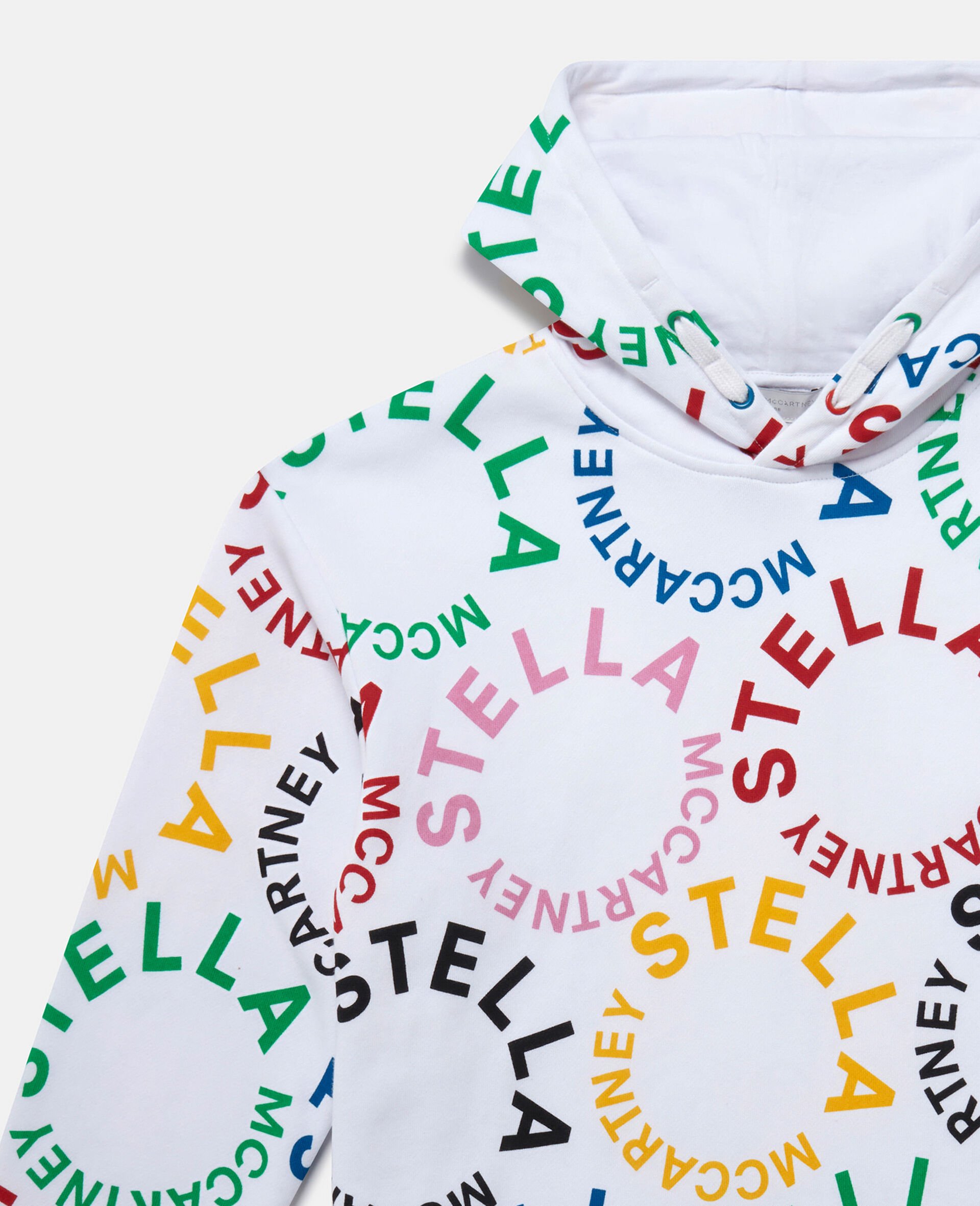 Rainbow Logo Hoodie-Multicolour-large image number 1