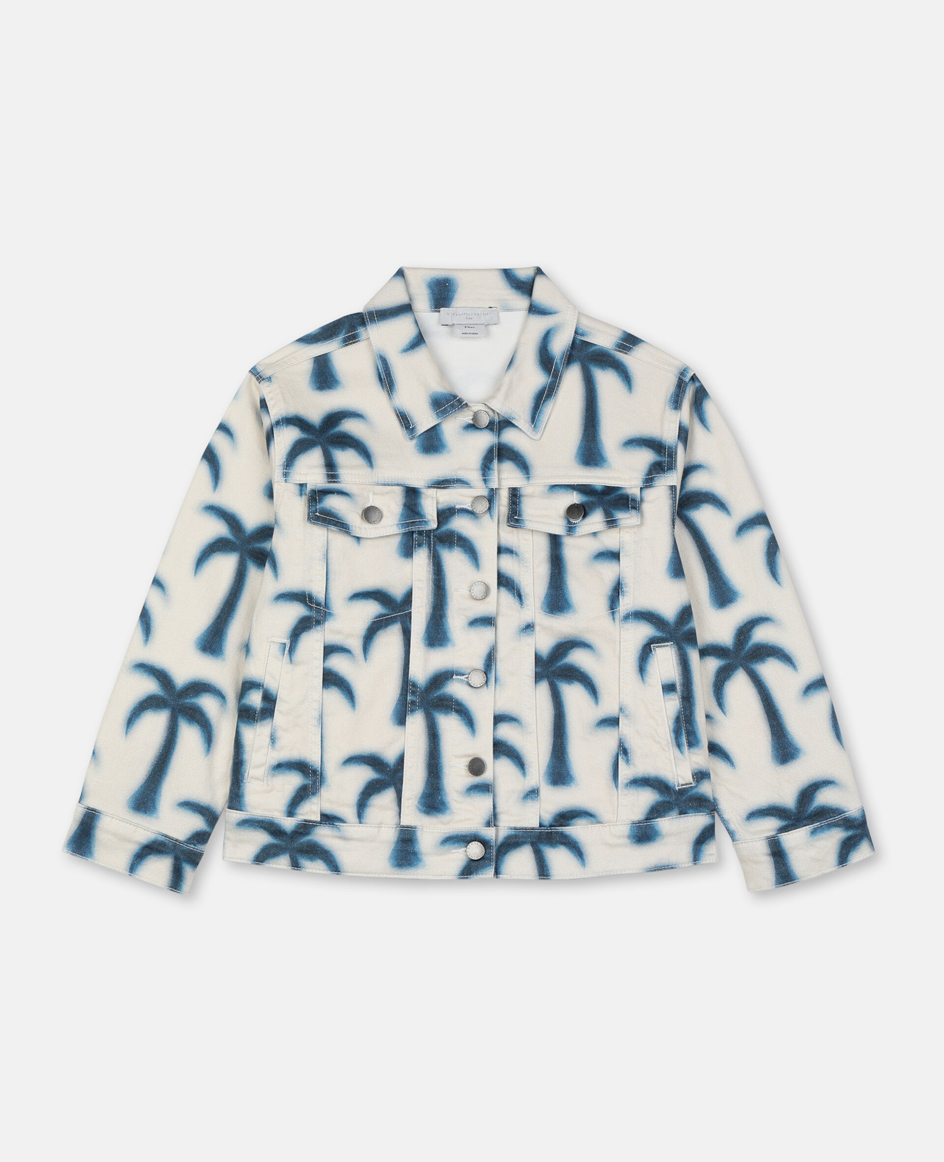 Palms Denim Jacket -Blue-large