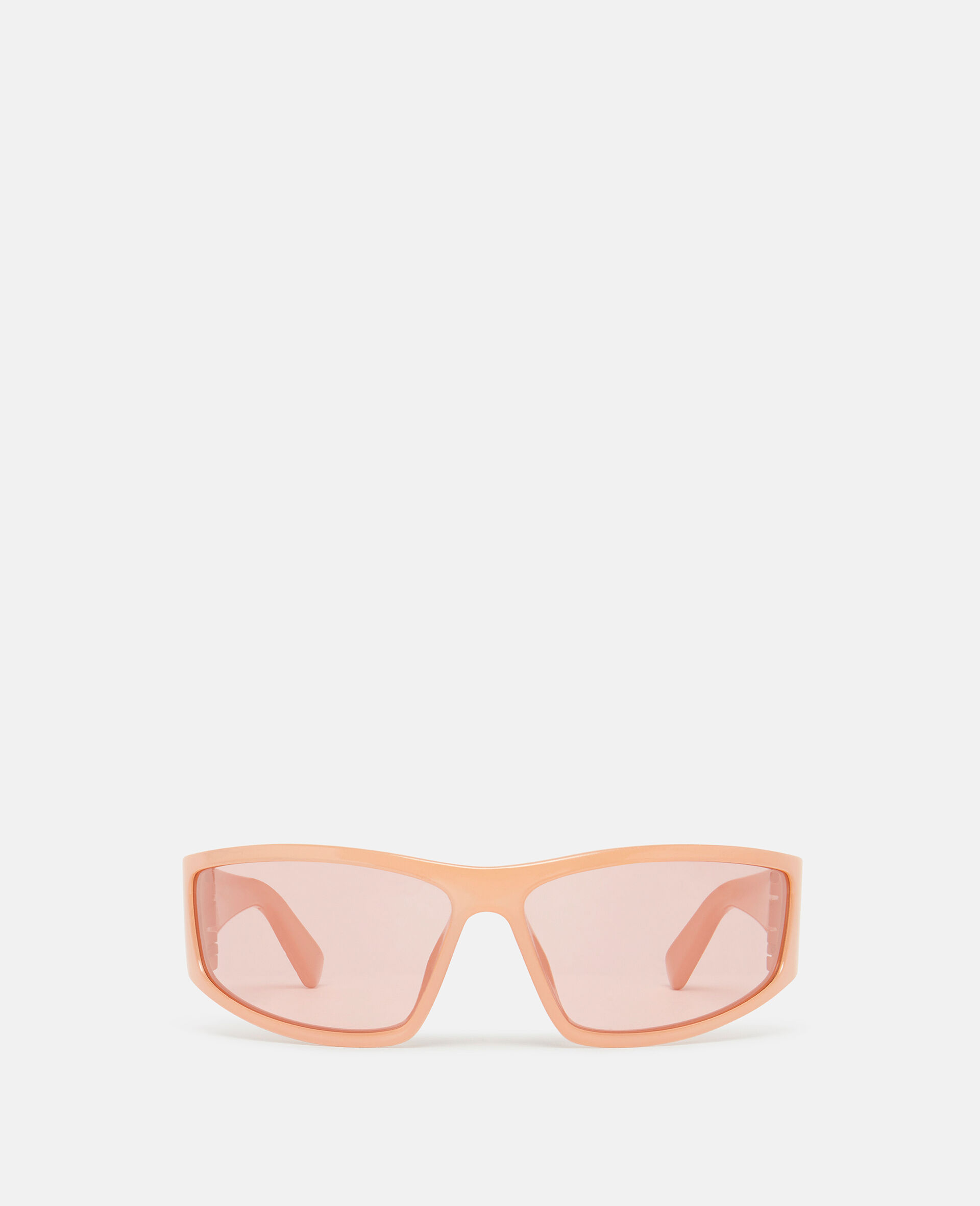 Rectangular Sunglasses-Pink-medium