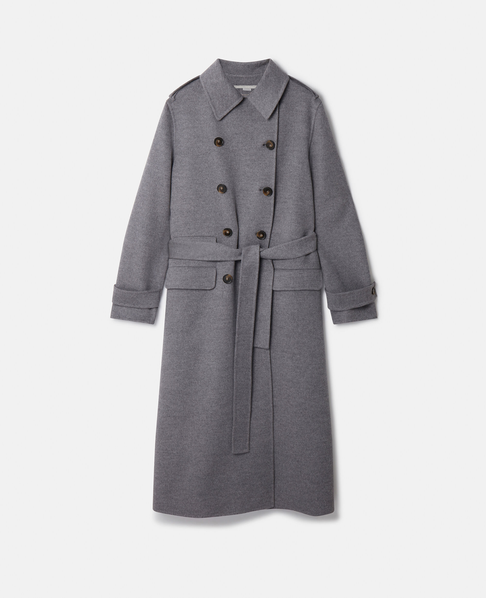 Stella mccartney grey coat clearance