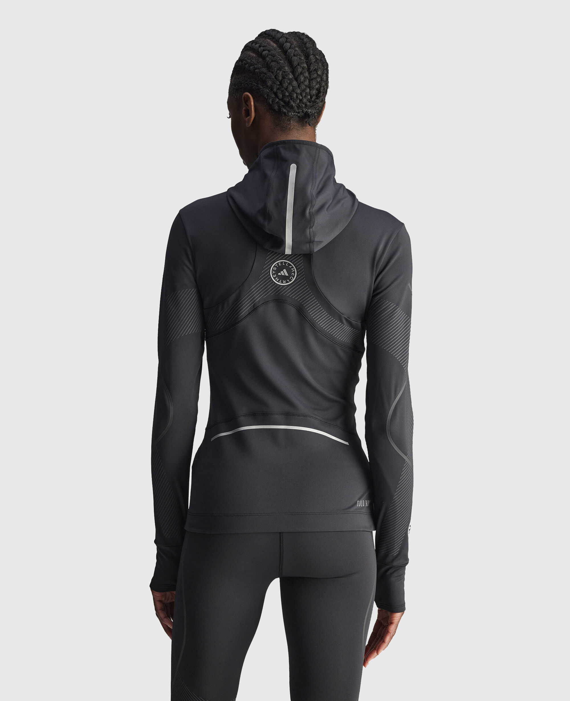 Women Black TruePace Cold.RDY Hooded Jacket | Stella