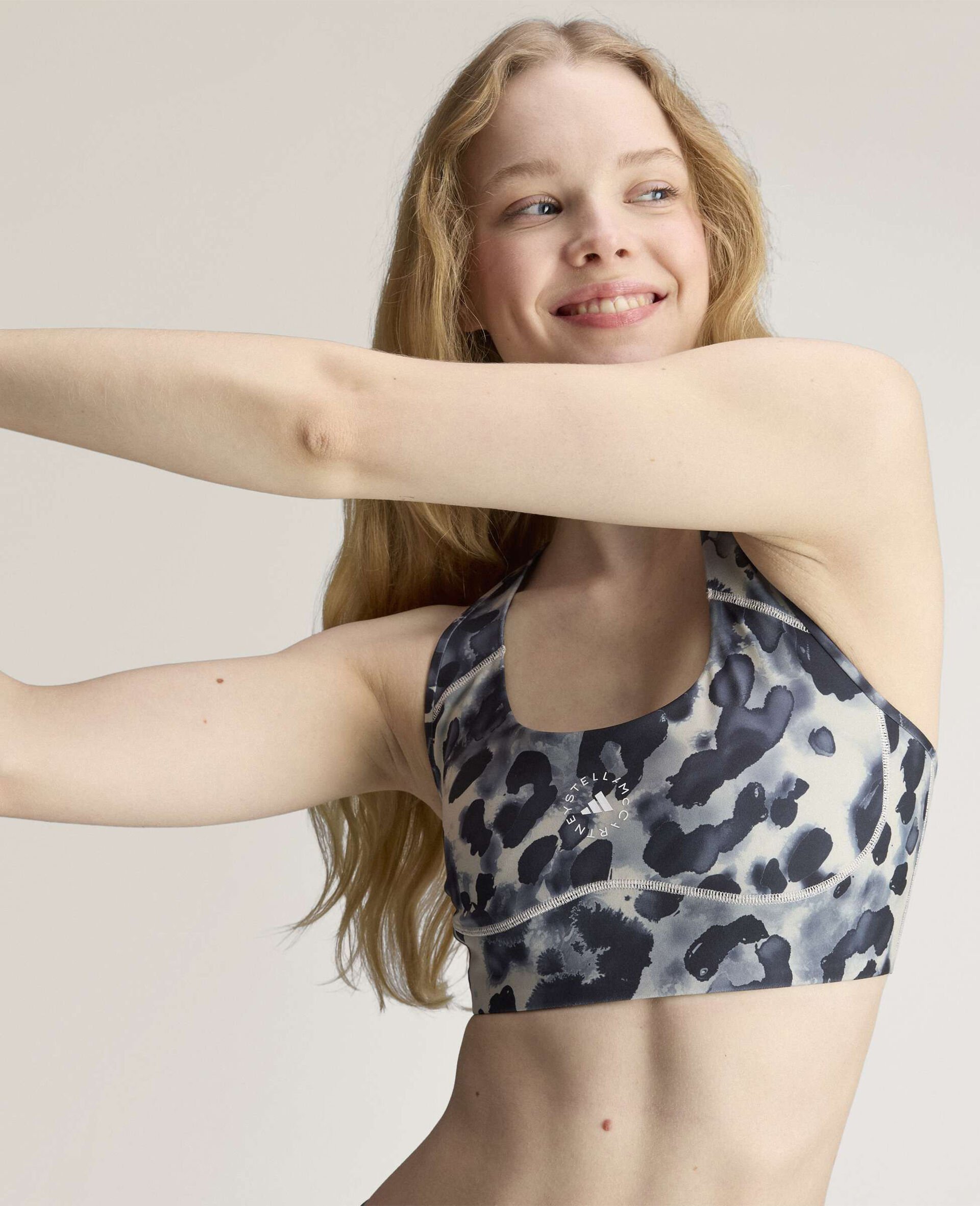 TruePurpose Leopard Print Power Impact Training Bra-Multicolour-large image number 4