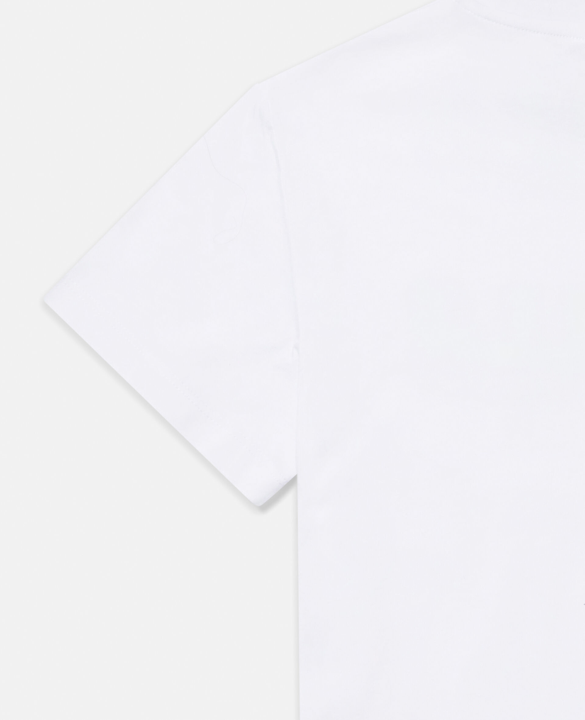 Stella McCartney Logo Cotton Top-White-large image number 2