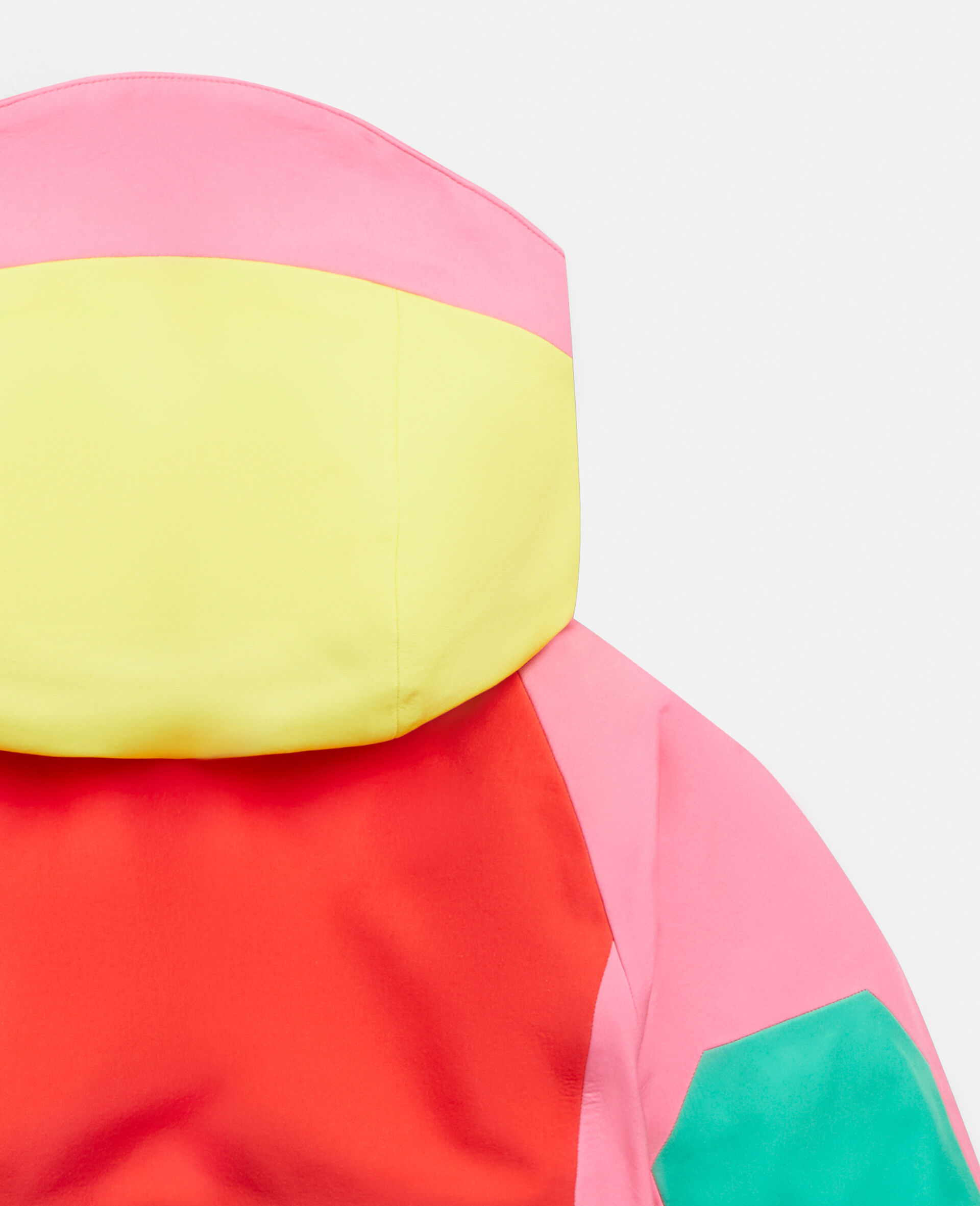 Colourblock Snow Jacket-Multicoloured-large image number 3