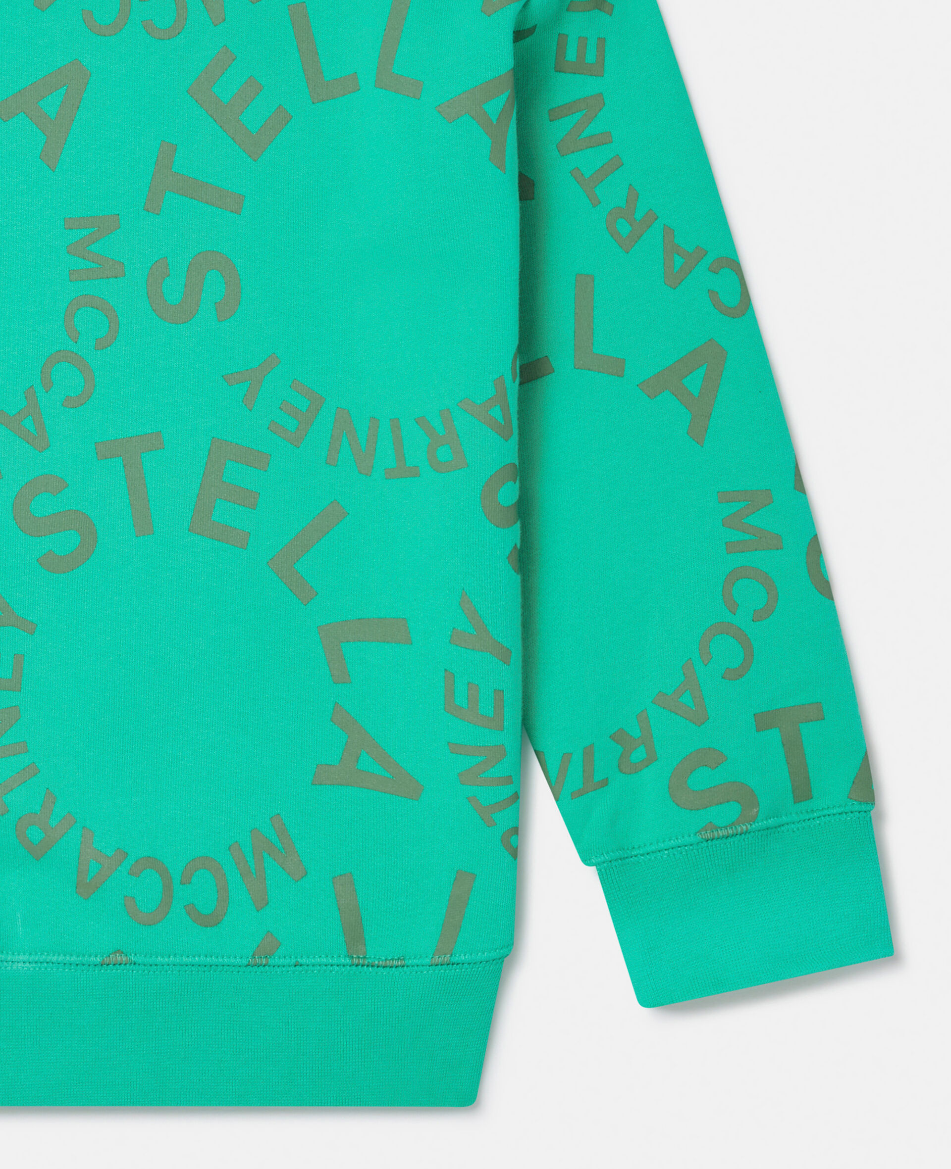 Circular Logo Sweatshirt-Green-large Circular Logo Sweatshirt-Green-large image number 3