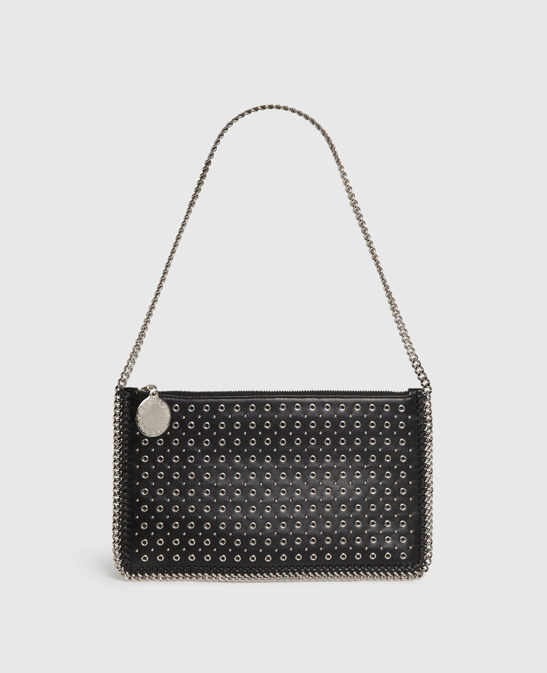 Falabella Pochette Shoulder Bag-Black-medium