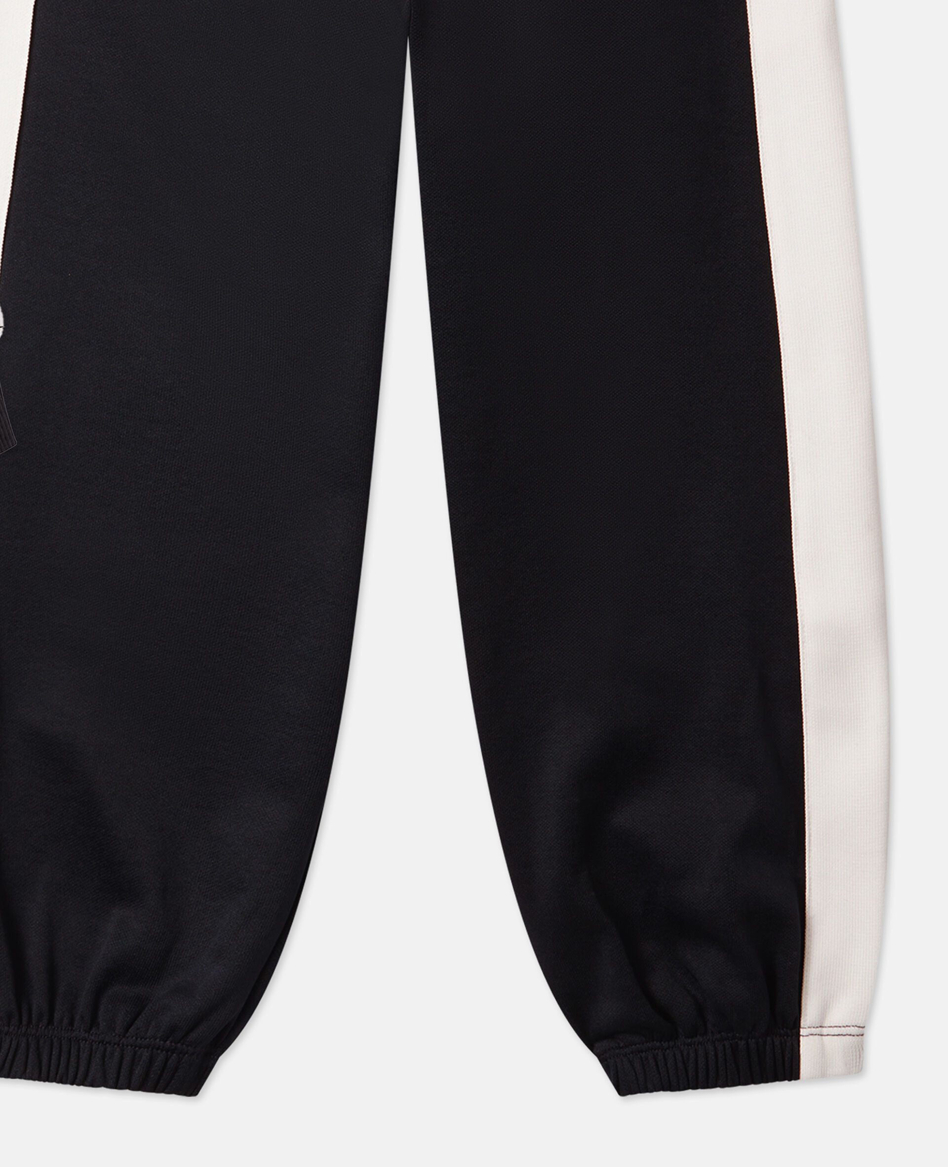  Logo Zipper Sweatshirt And Sweatpant Set-Black-large image number 3