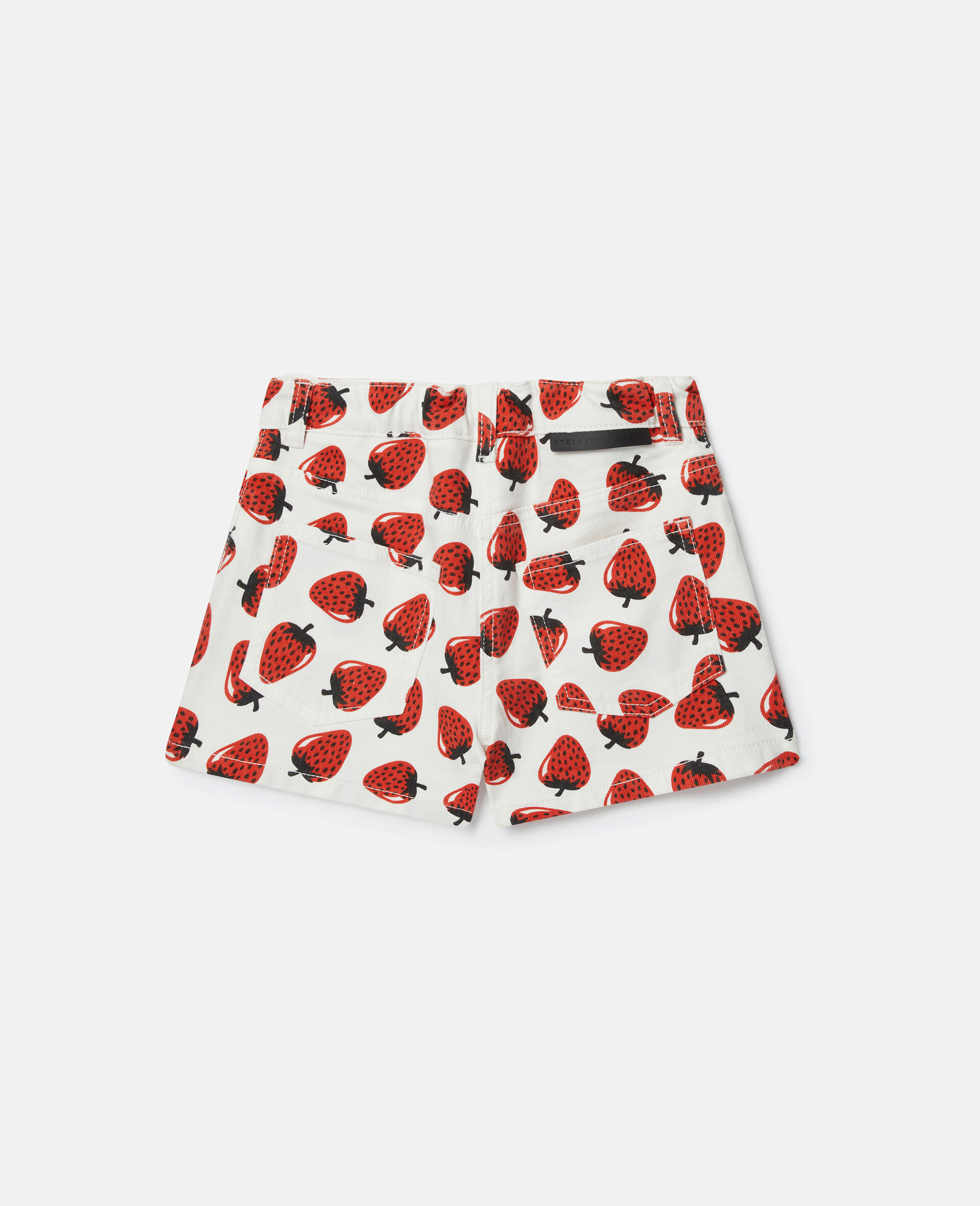 Short avec imprime fraise-Cream-large Short avec imprime fraise-Cream-large image number 2