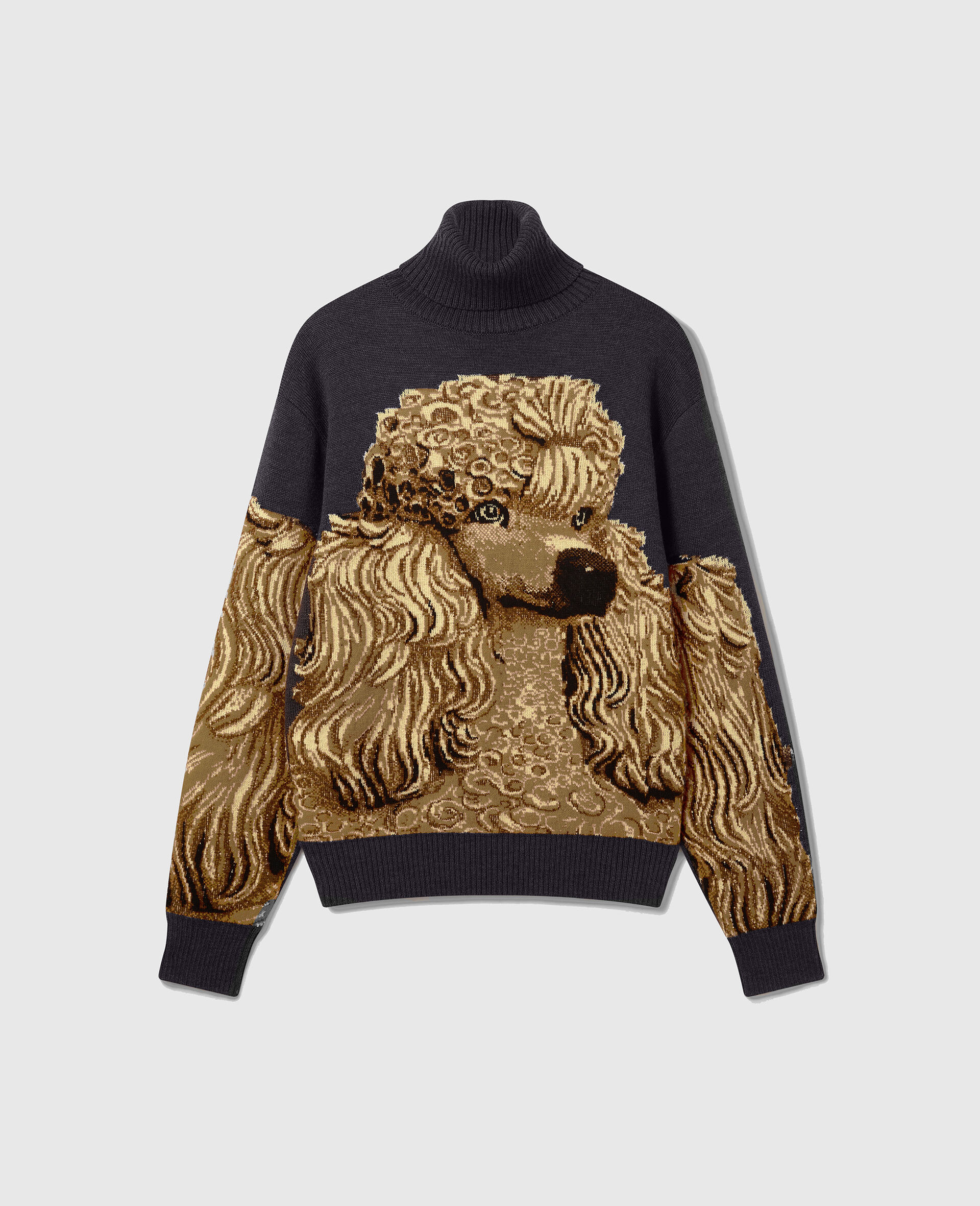 Jeff Koons Poodle Jumper-灰色-medium