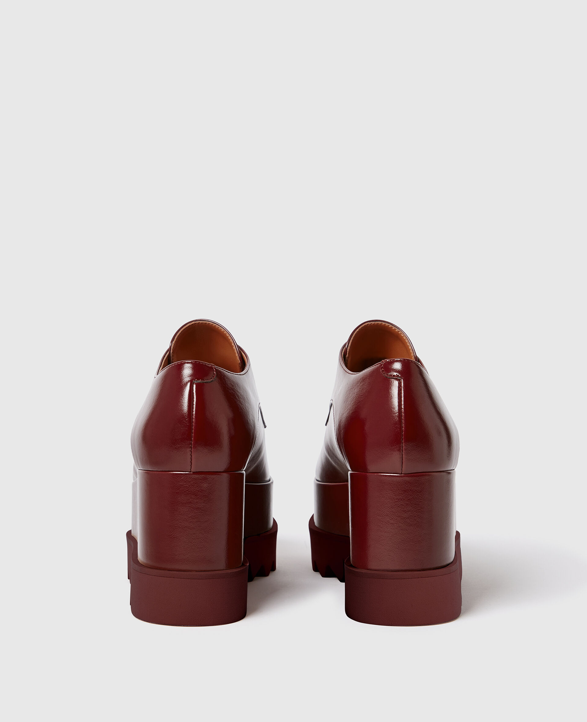 Elyse Platform Shoes-Brown-large image number 2