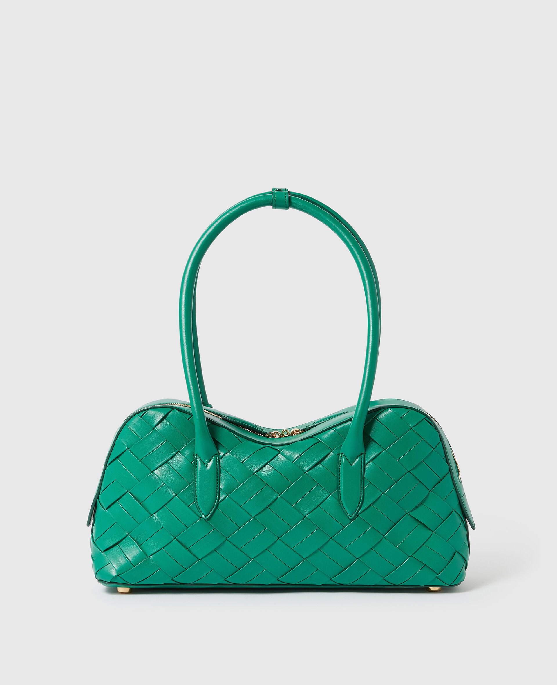 Stella Ryder Woven Shoulder Bag-Brown-large image number 2