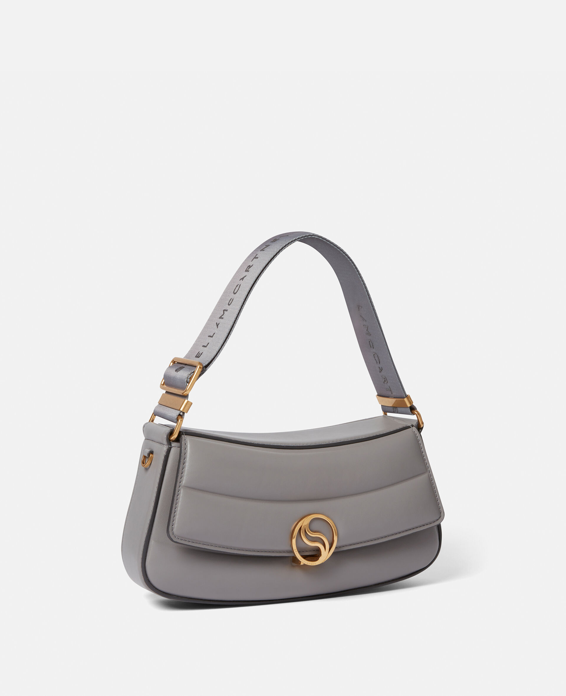 S-Wave Padded Shoulder Bag-Black-large image number 4