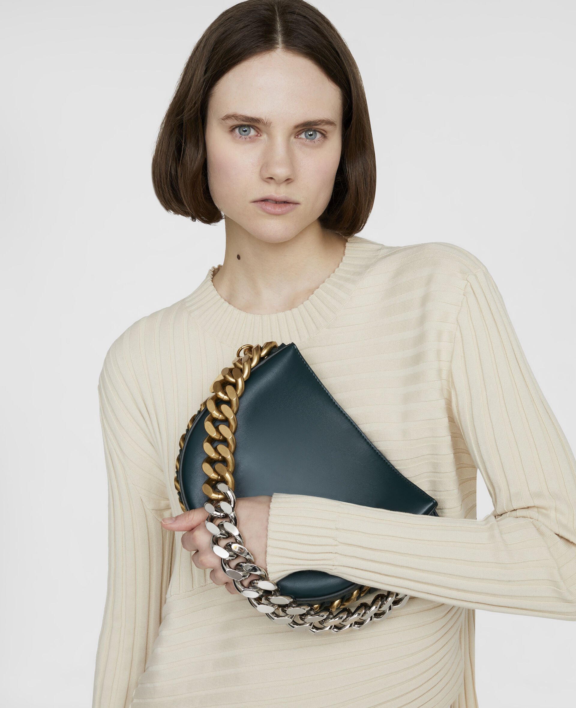 프레이미 스몰 숄더 백-블랙-large image number 1