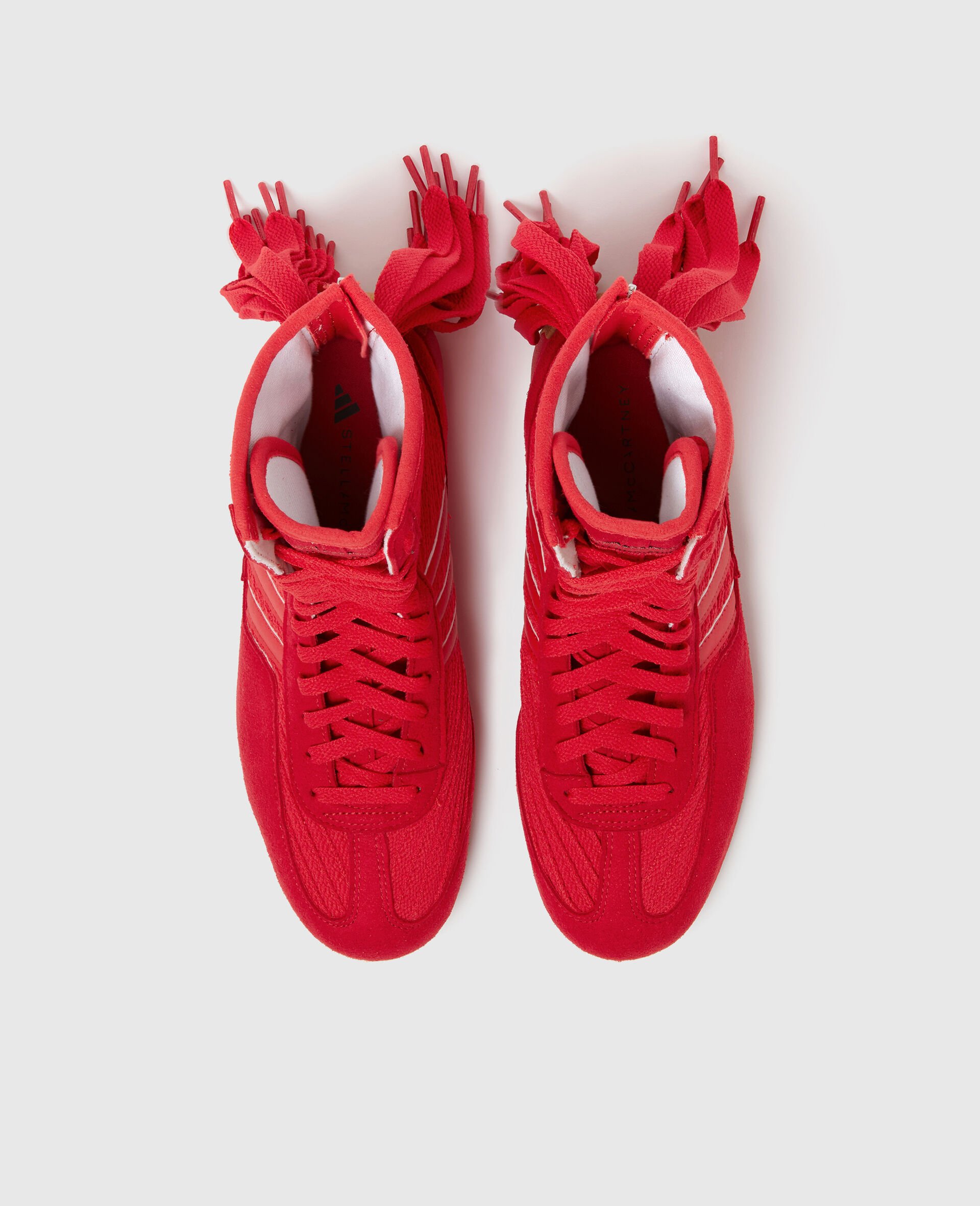 Rasant Fringe High-Top Sneakers-Red-large Rasant Fringe High-Top Sneakers-Red-large image number 4