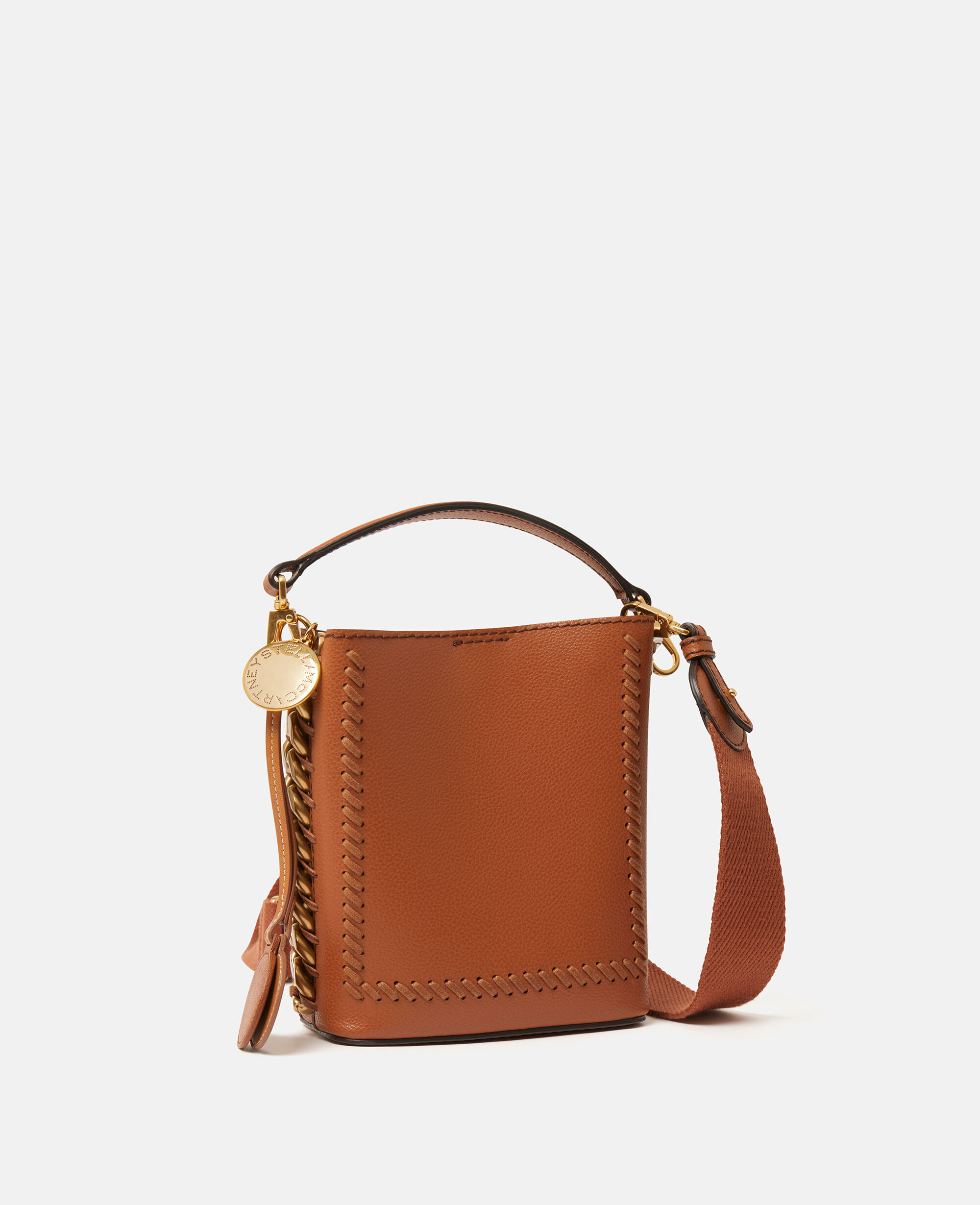 Stella McCartney Frayme Mirum バケットバッグ ミニ Women Brandy Frayme MIRUM® Mini Square Bucket Bag | Stella