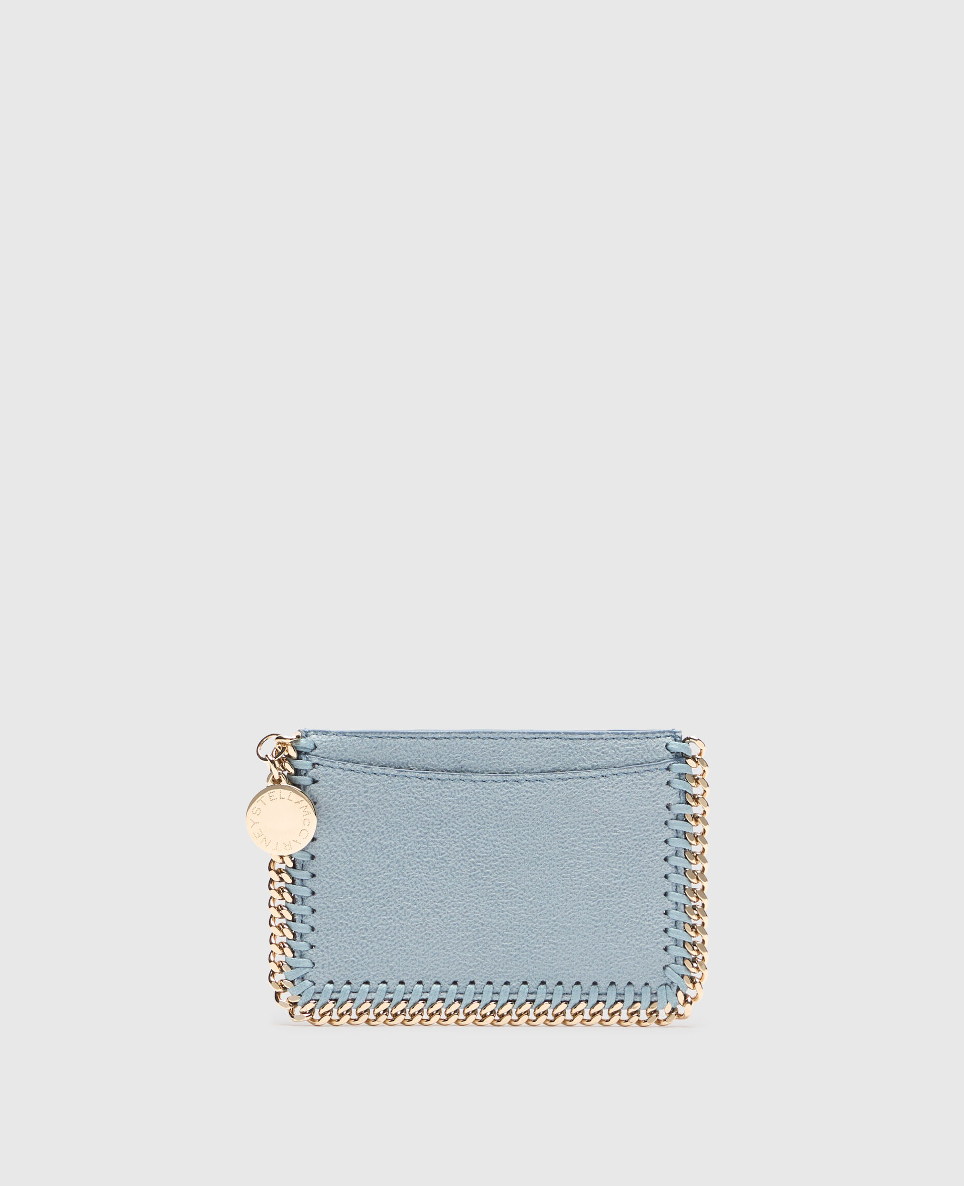 Falabella Zip Cardholder-Blue-large image number 0