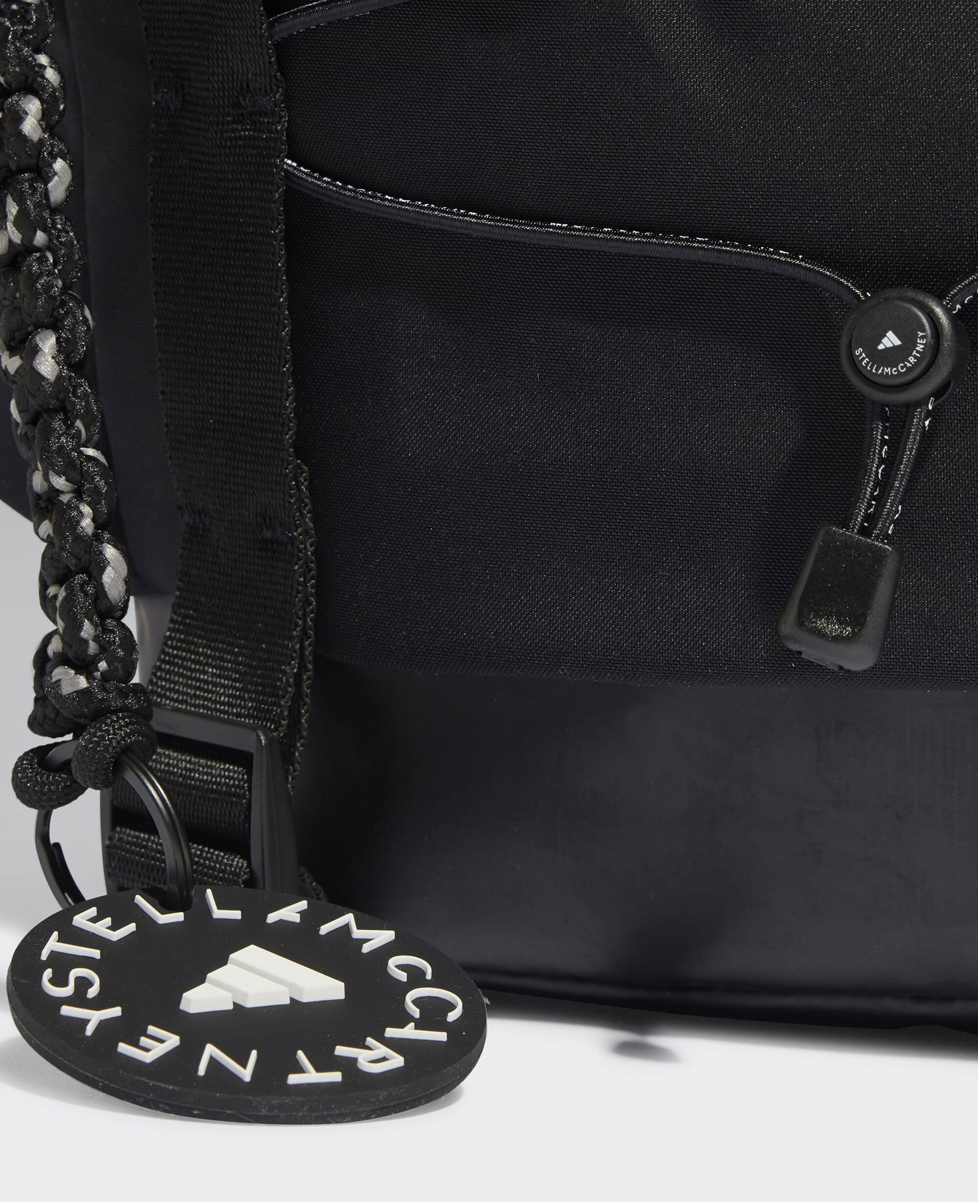 Women Black Logo Hiking Backpack | Stella McCartney US